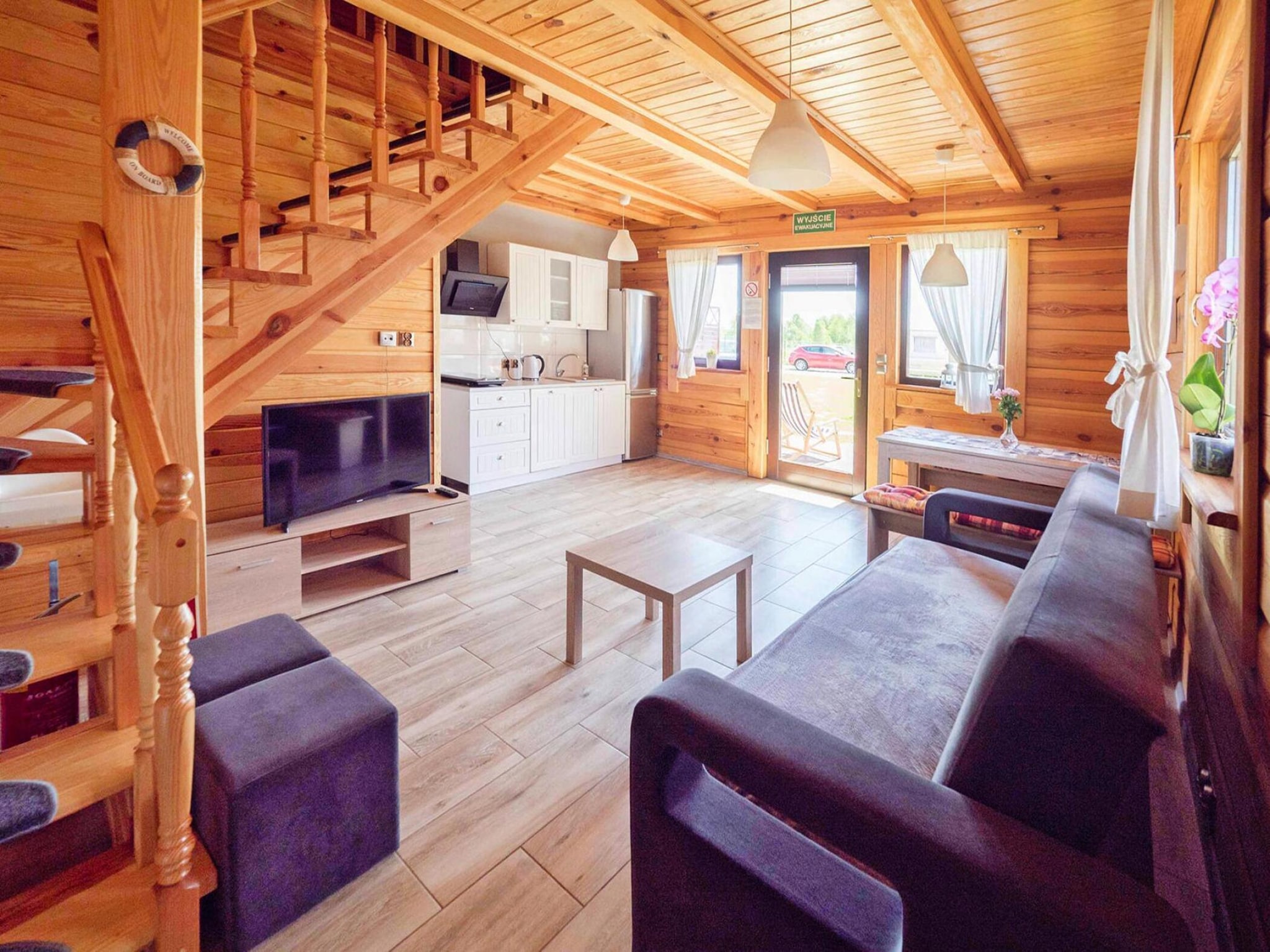   Semi-detached house, Niechorze-72 qm, 6 Pers.