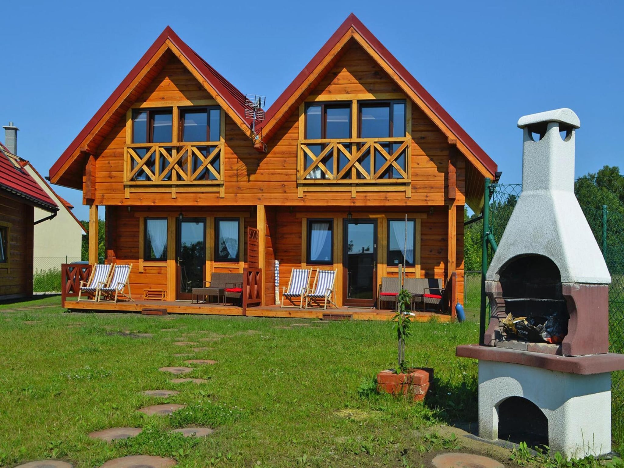   Semi-detached house, Niechorze-72 qm, 6 Pers.