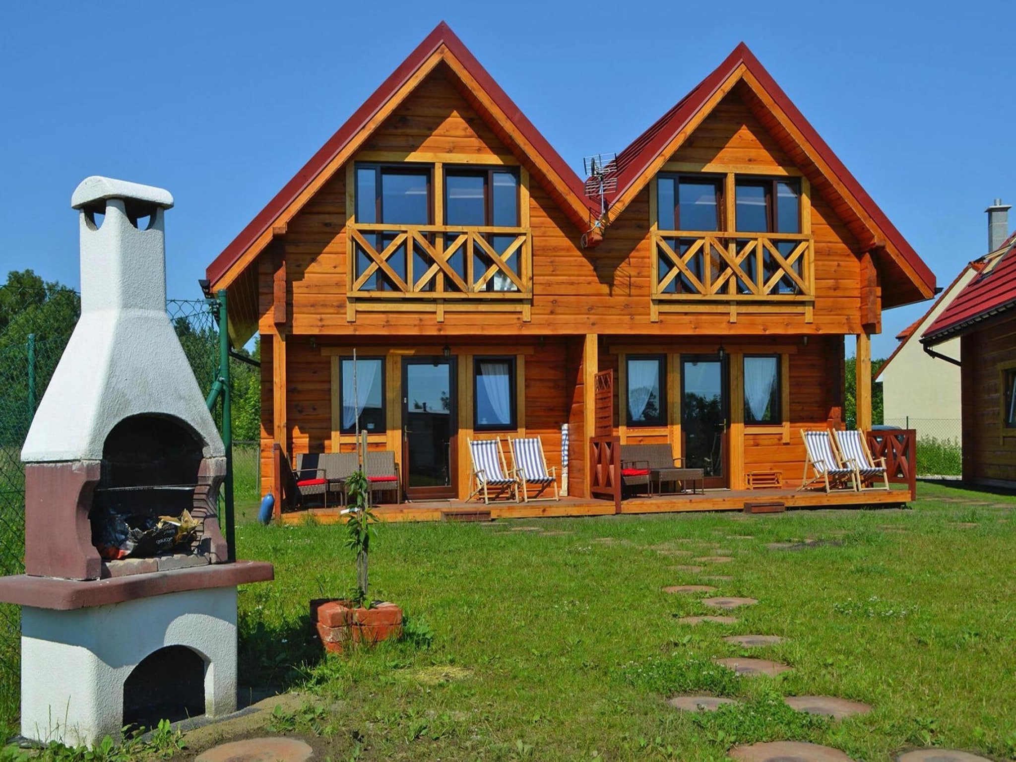  Semi-detached house, Niechorze-72 qm, 6 Pers.