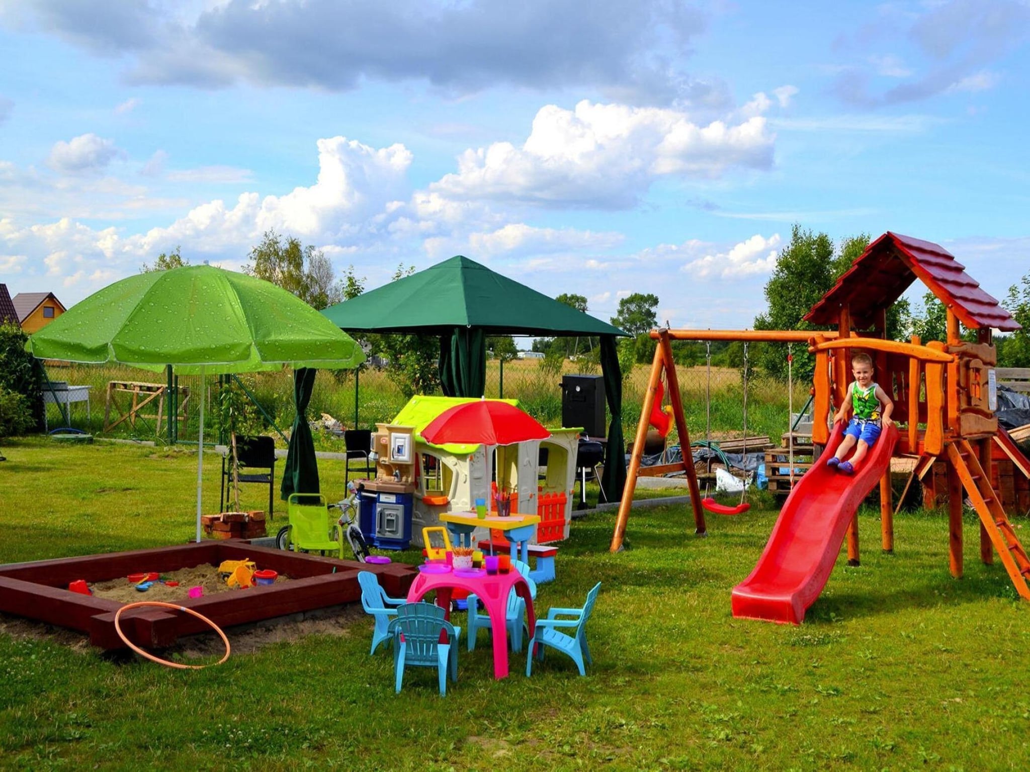   Semi-detached house, Niechorze-72 qm, 6 Pers.