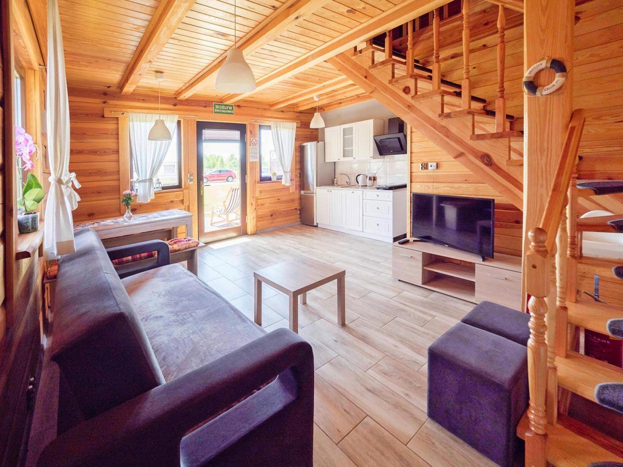   Semi-detached house, Niechorze-72 qm, 6 Pers.