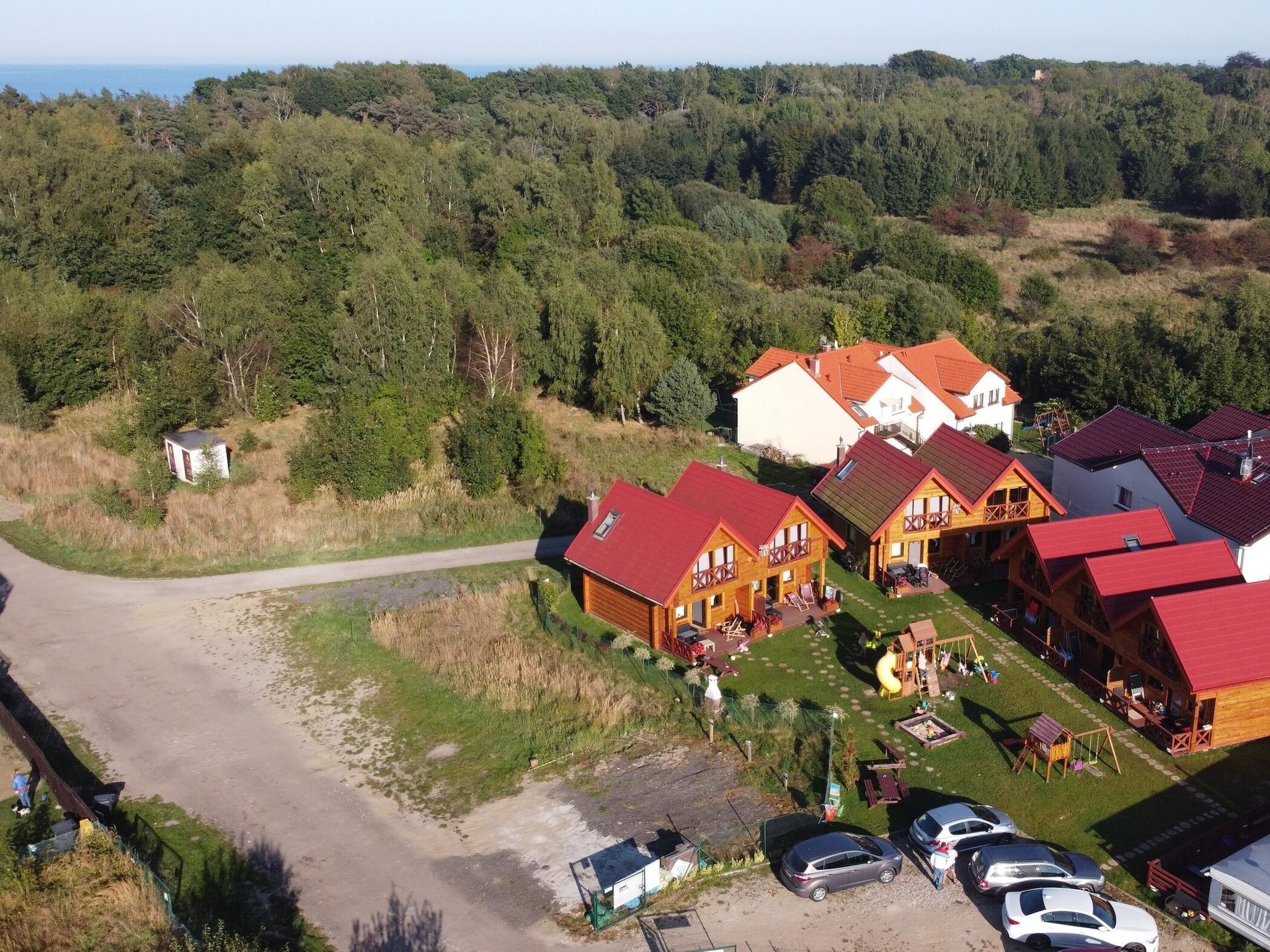   Semi-detached house, Niechorze-72 qm, 6 Pers.