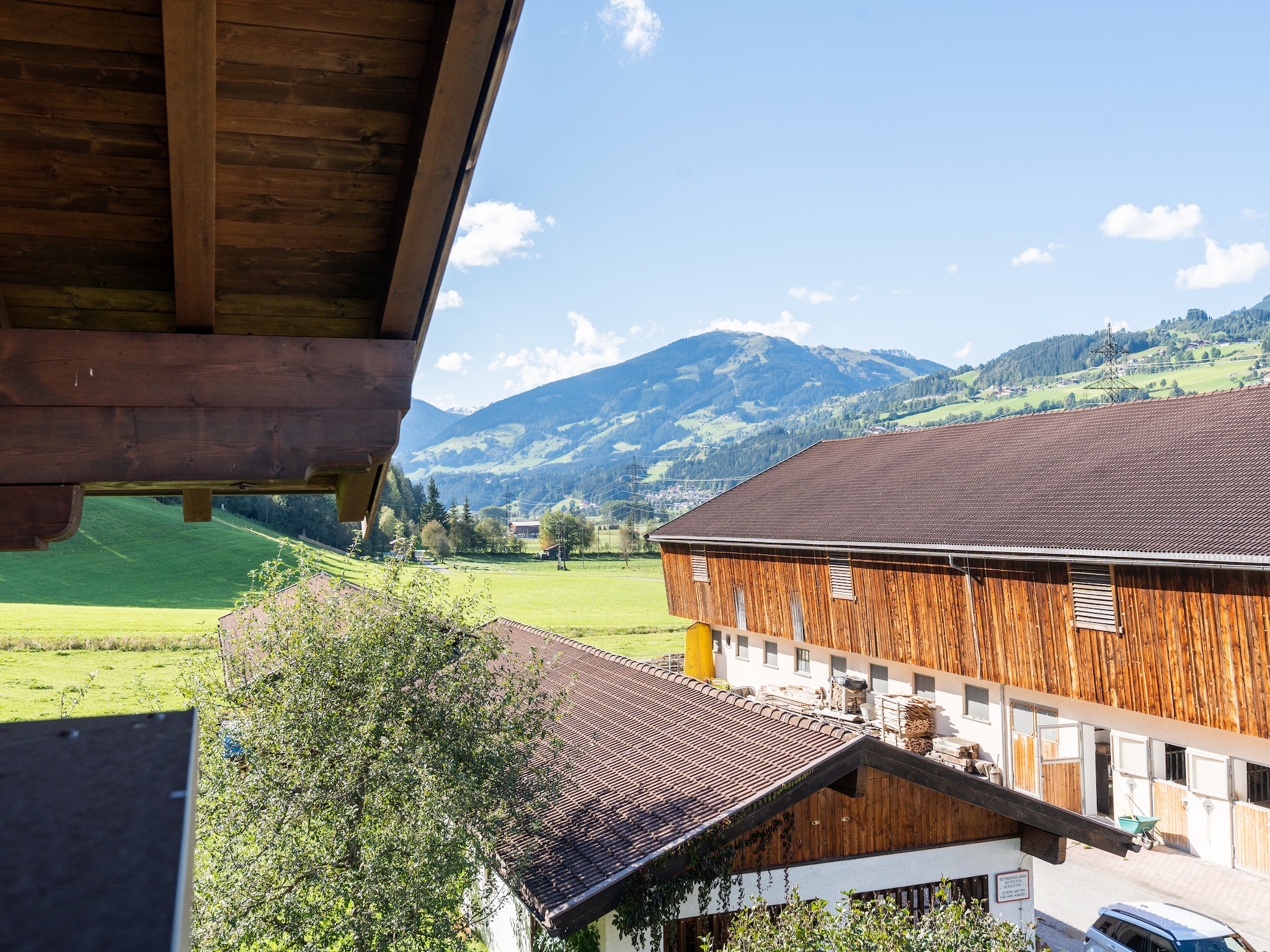 Ferienwohnung Apartment Grasberge - Apartment 4 - Balkon Nord