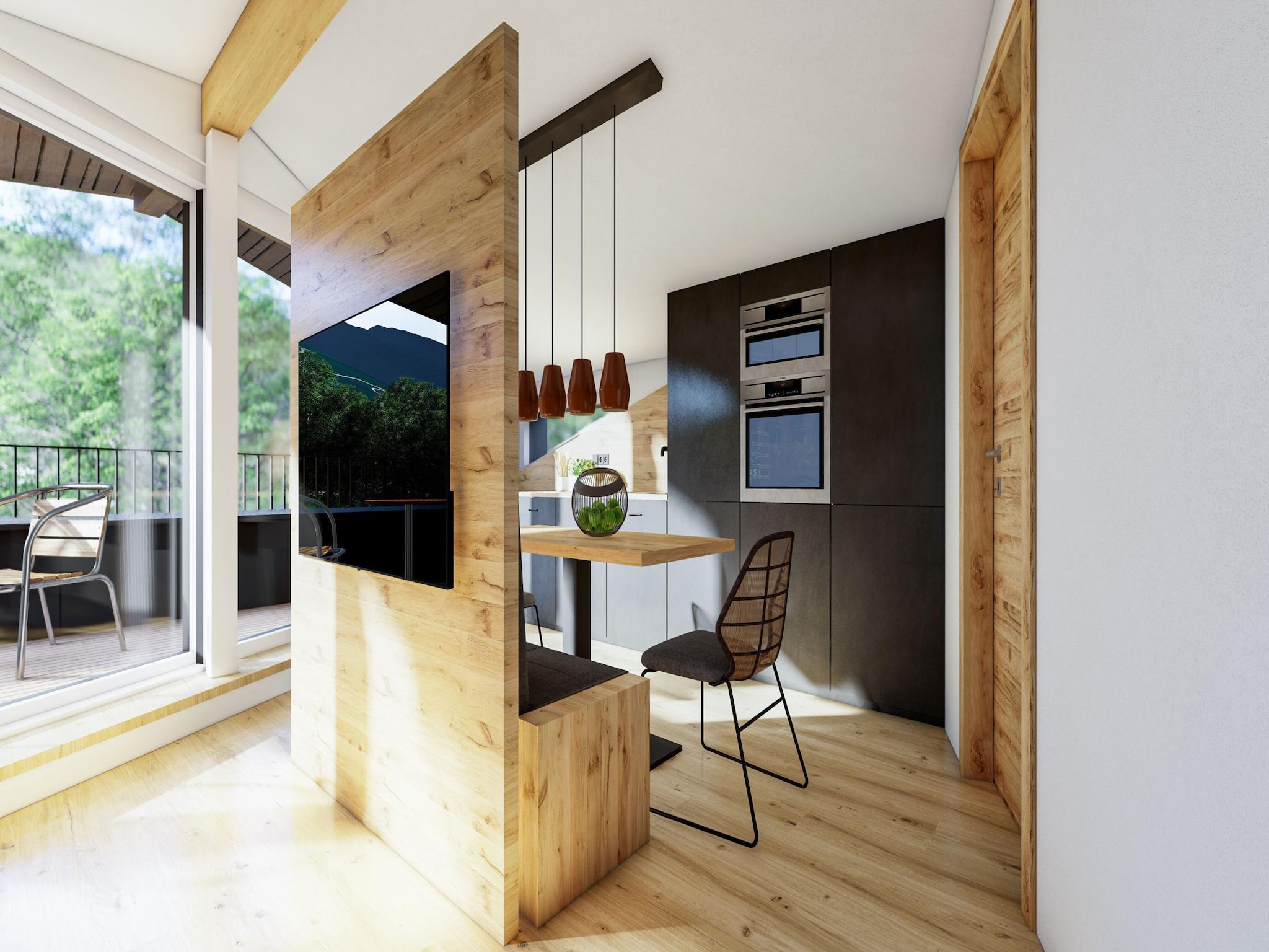 Ferienwohnung Bergzeit Penthouse