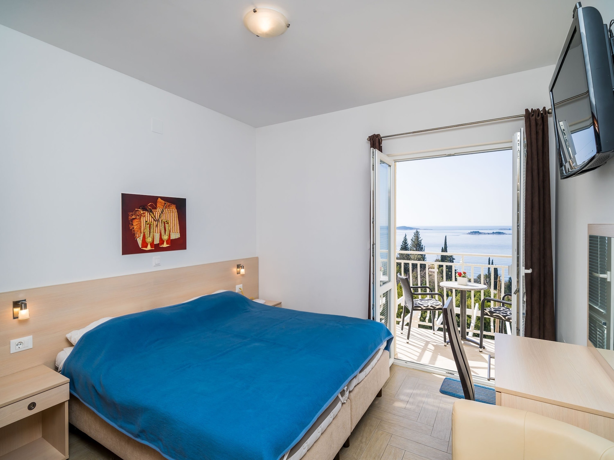 Apartmá Villa Samba - Studio Apartment with Balcony and Se