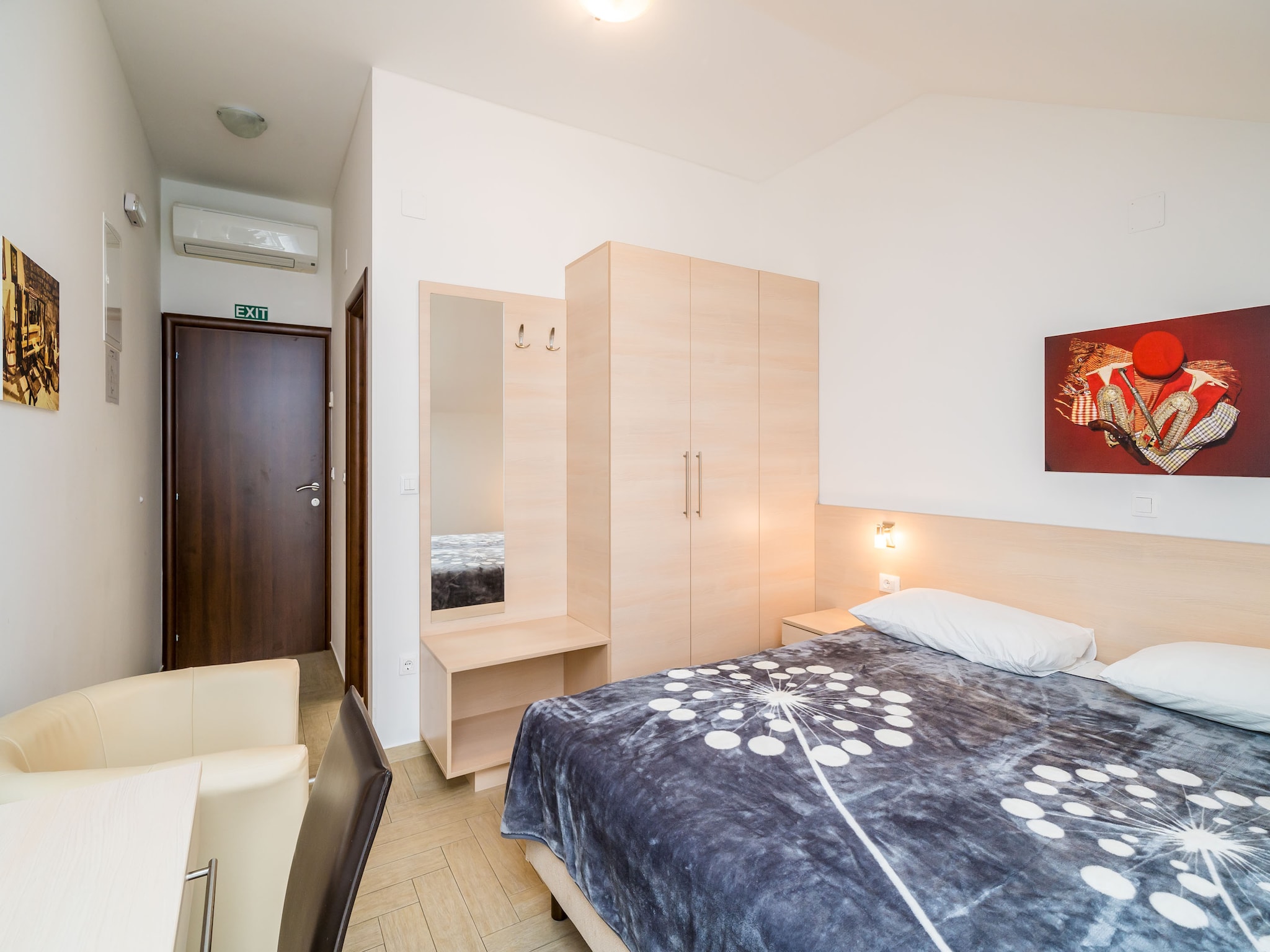 Apartmá Villa Samba - Double Room with Balcony and Sea Vie