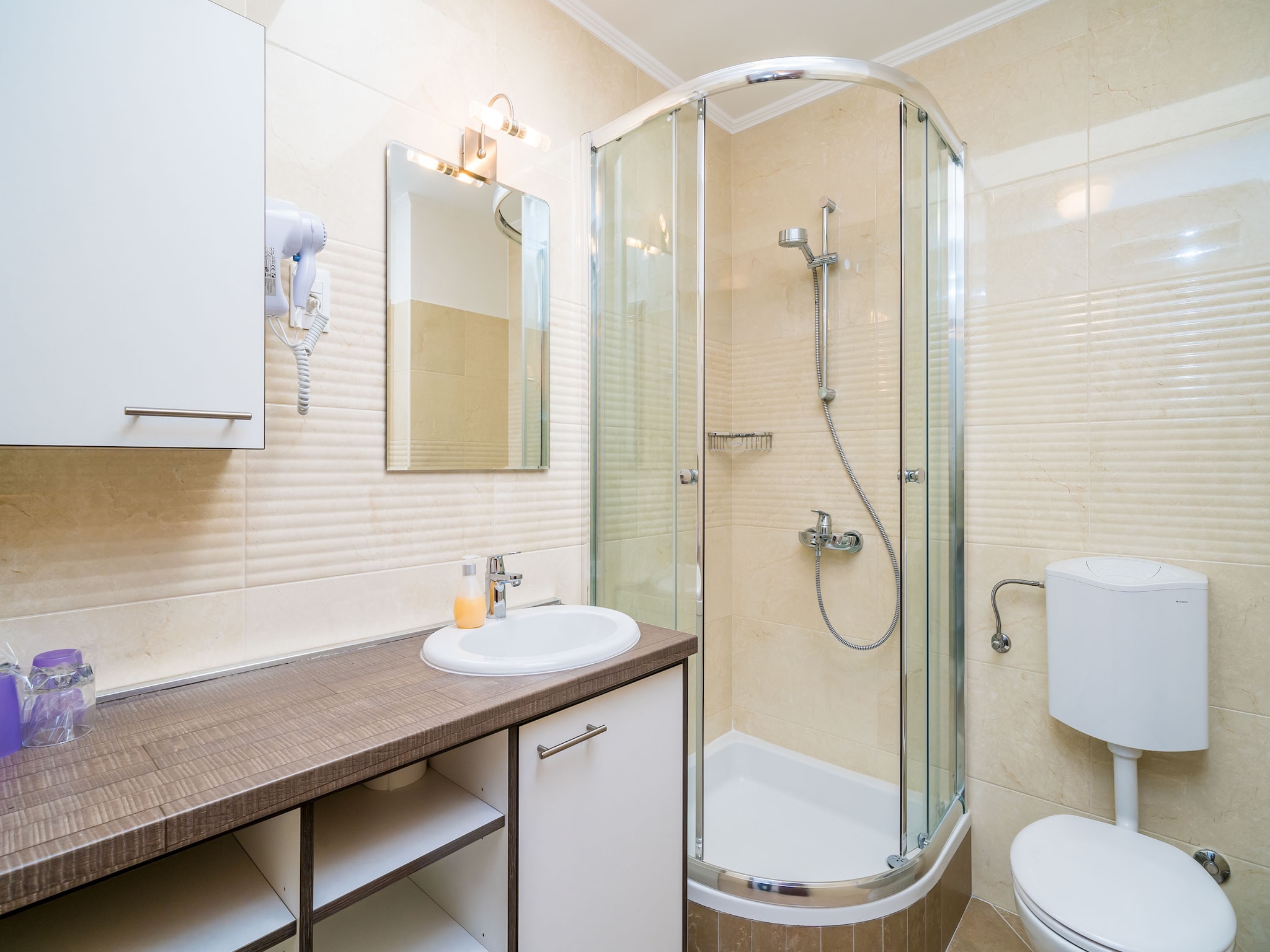 Apartmá Villa Samba - Double Room with Balcony and Sea Vie