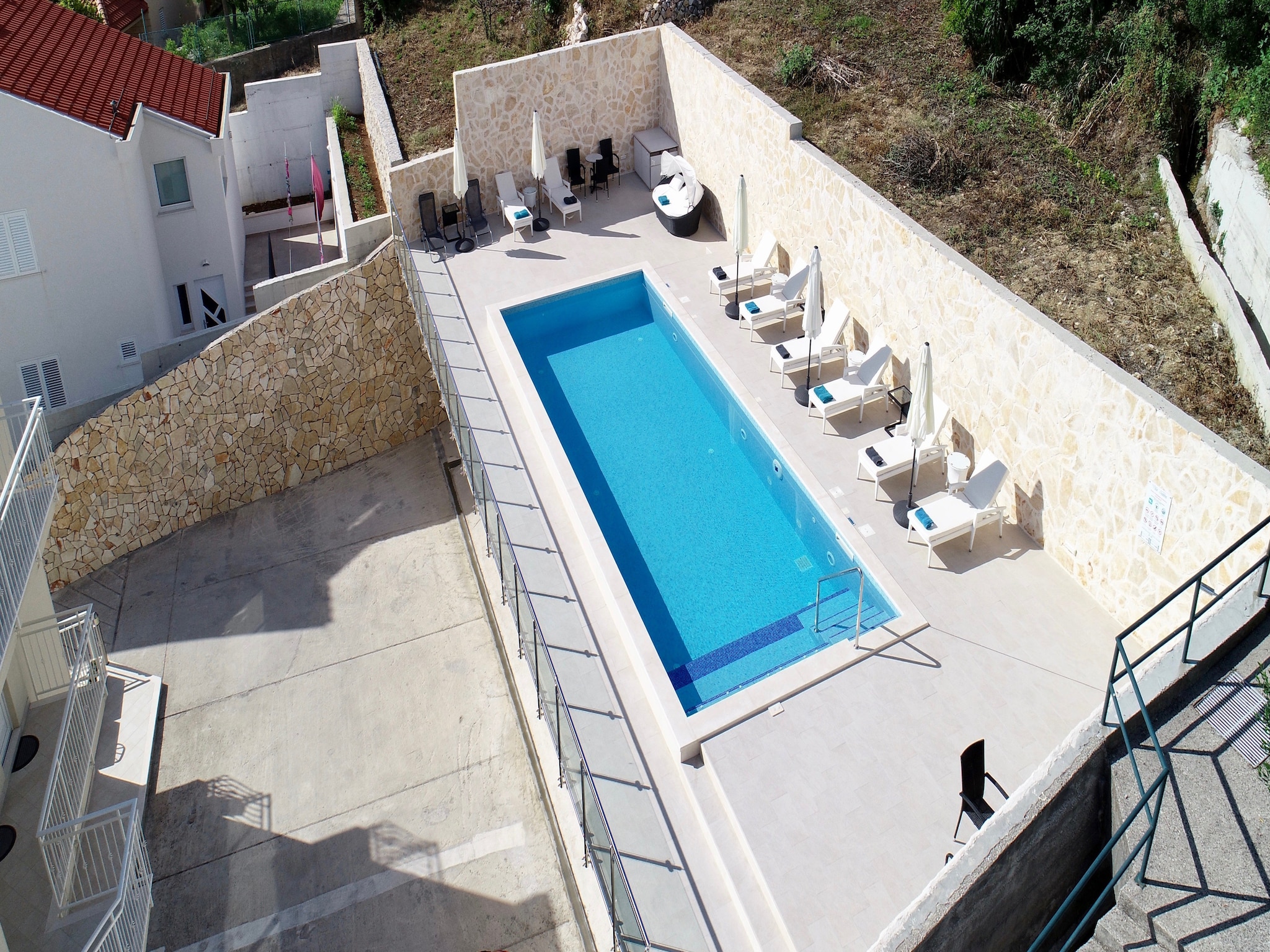 Apartmá Villa Samba - Studio with Terrace and Sea View - g