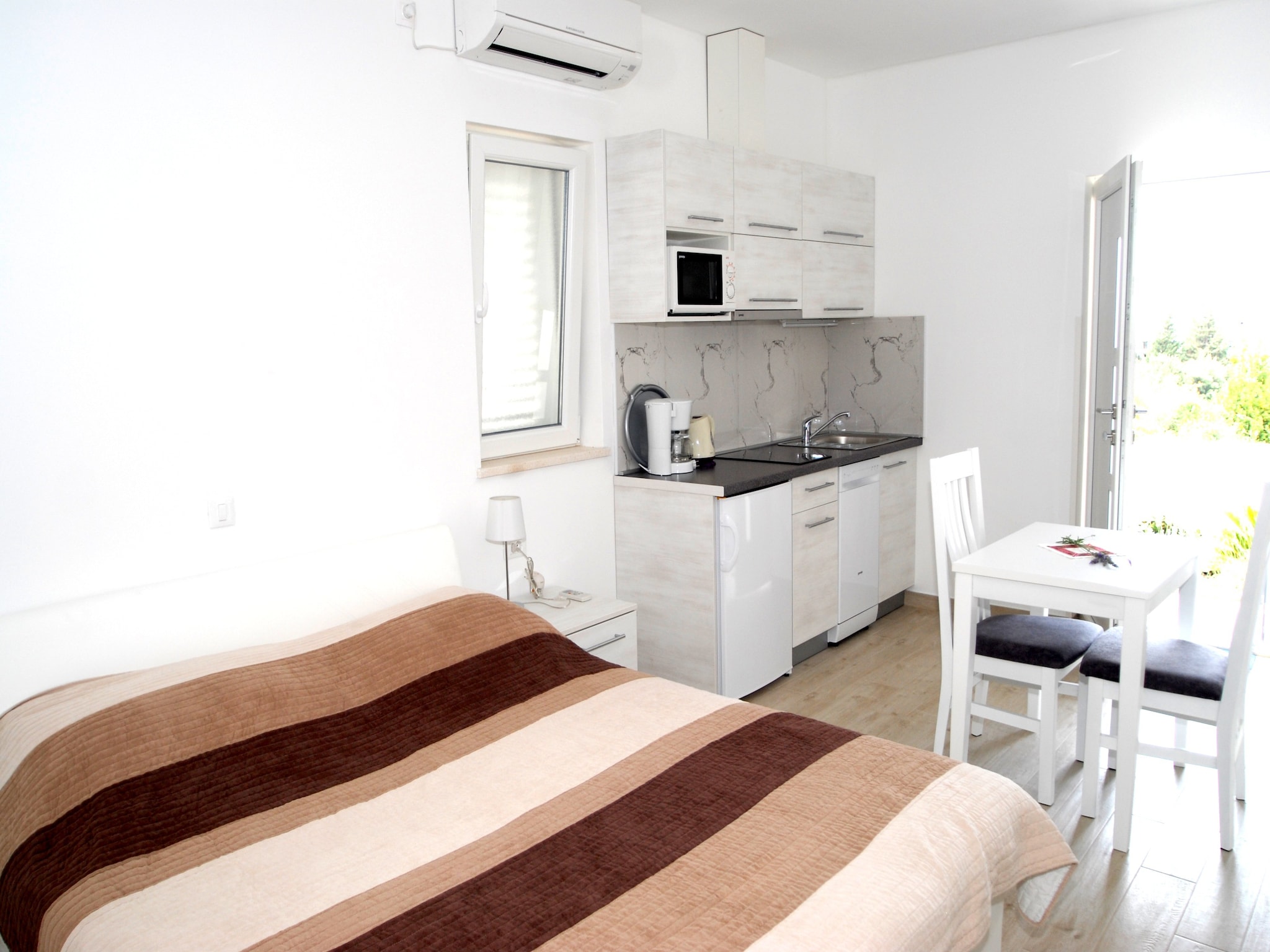 Apartmá Villa Samba - Studio with Terrace and Sea View - g