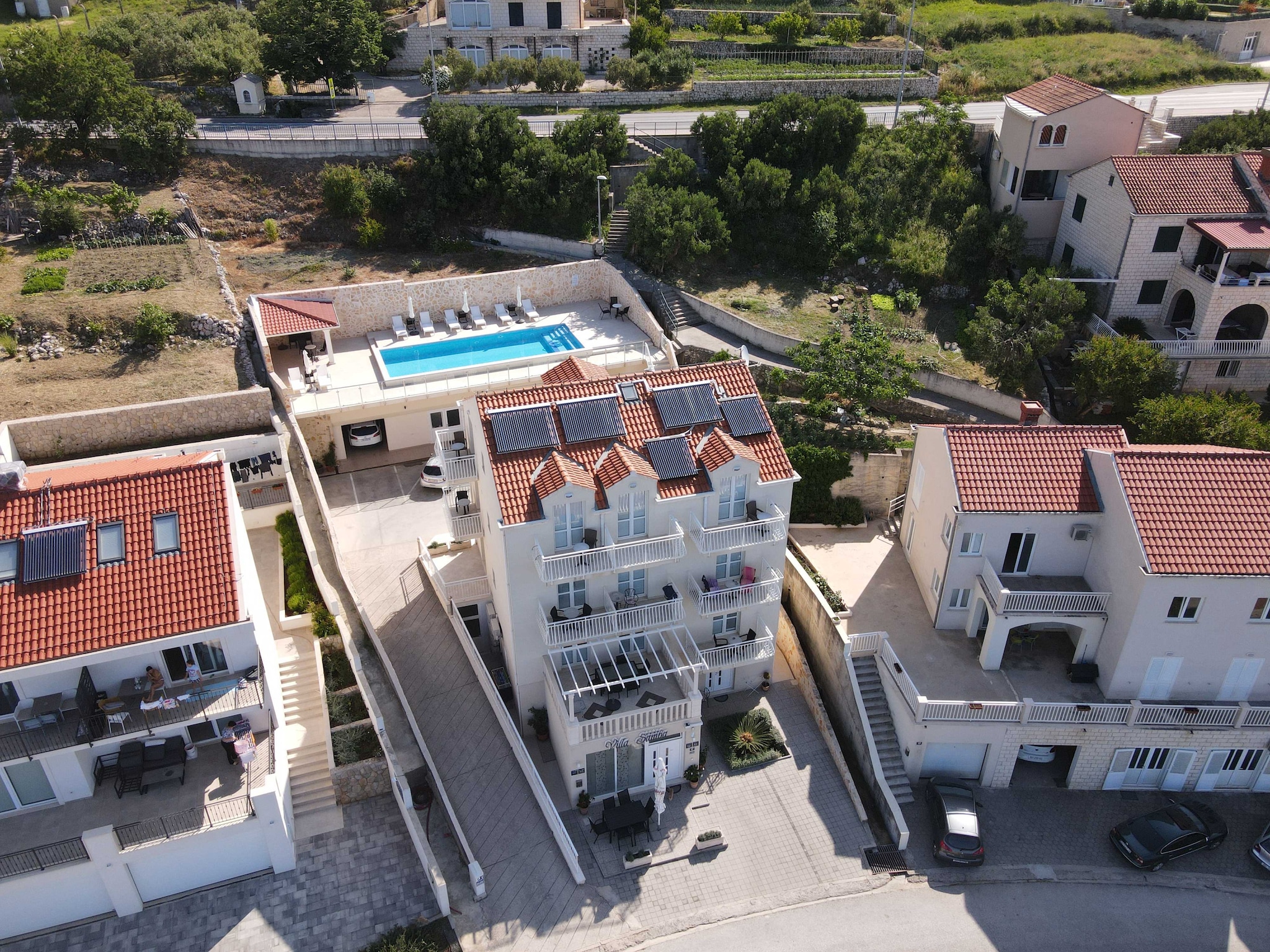 Apartmá Villa Samba - Studio with Terrace and Sea View - g