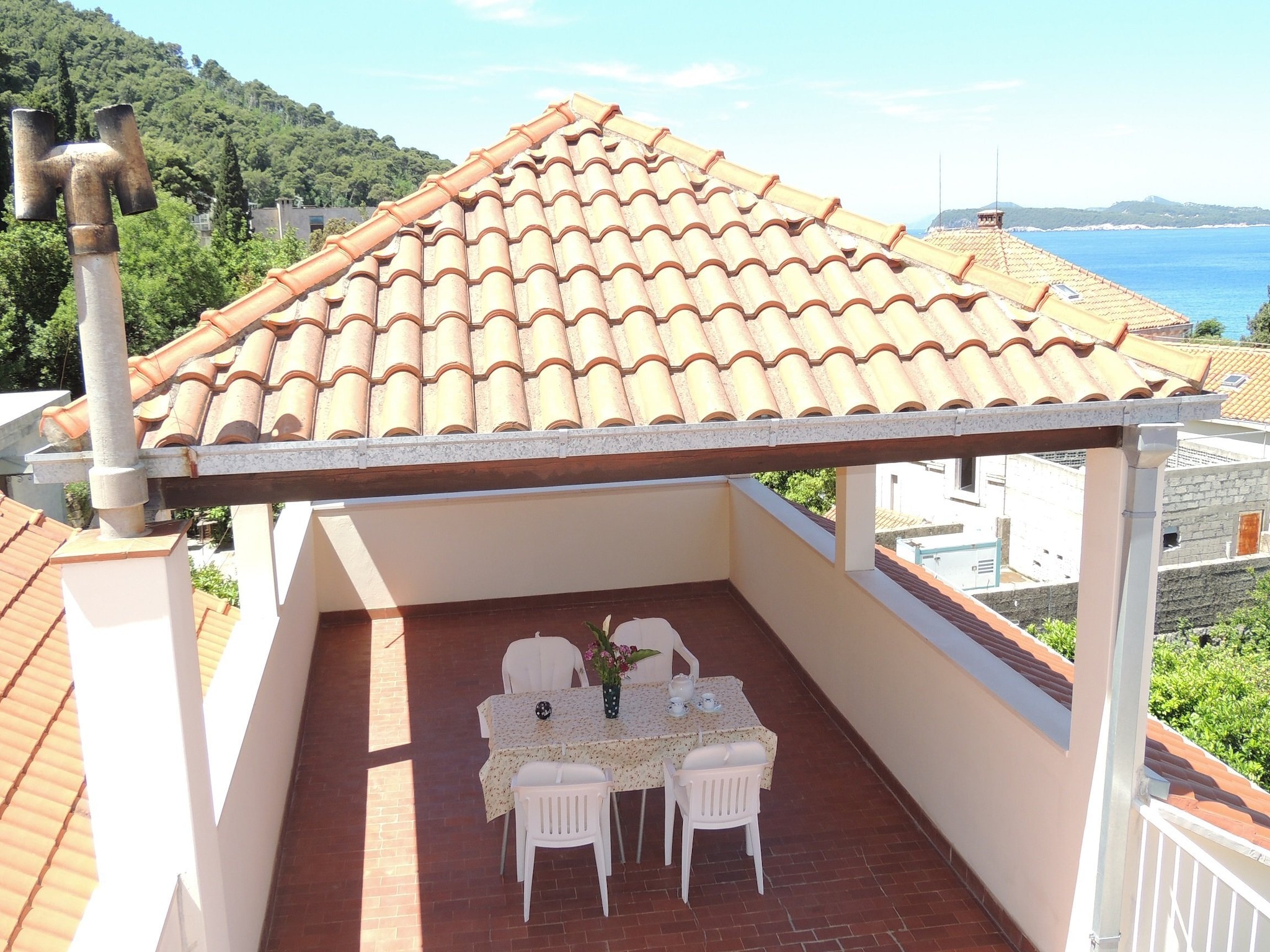 Apartmá Villa Hortenzia -  Three-Bedroom Apartment with Te
