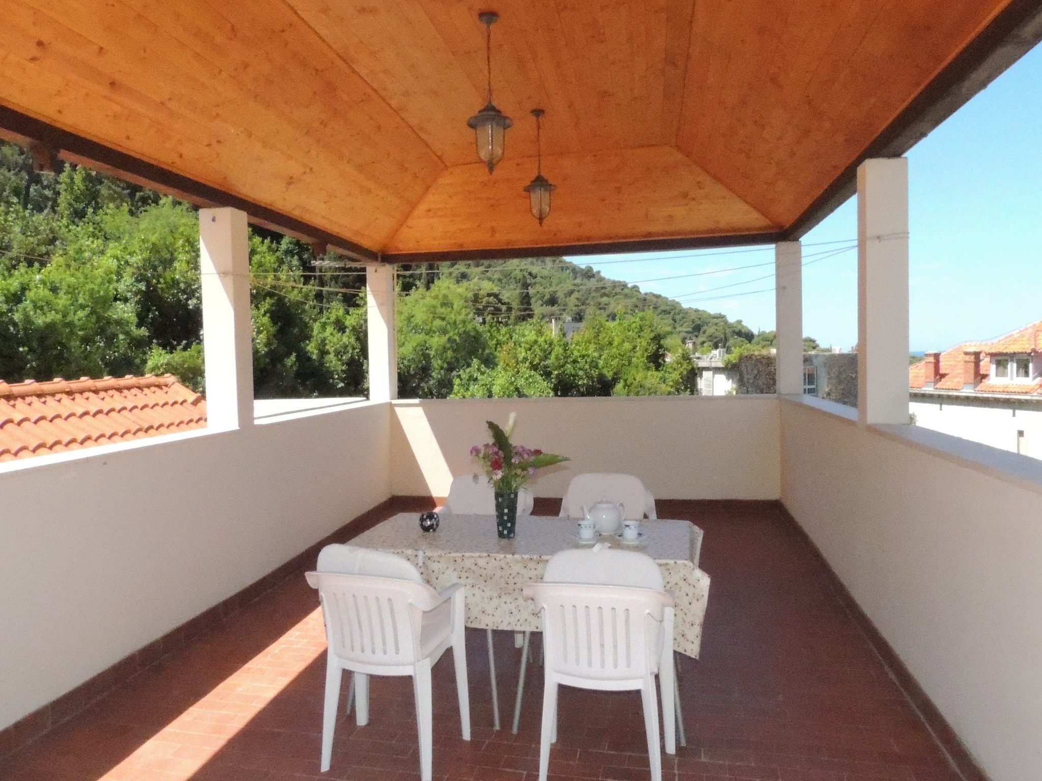 Apartmá Villa Hortenzia -  Three-Bedroom Apartment with Te