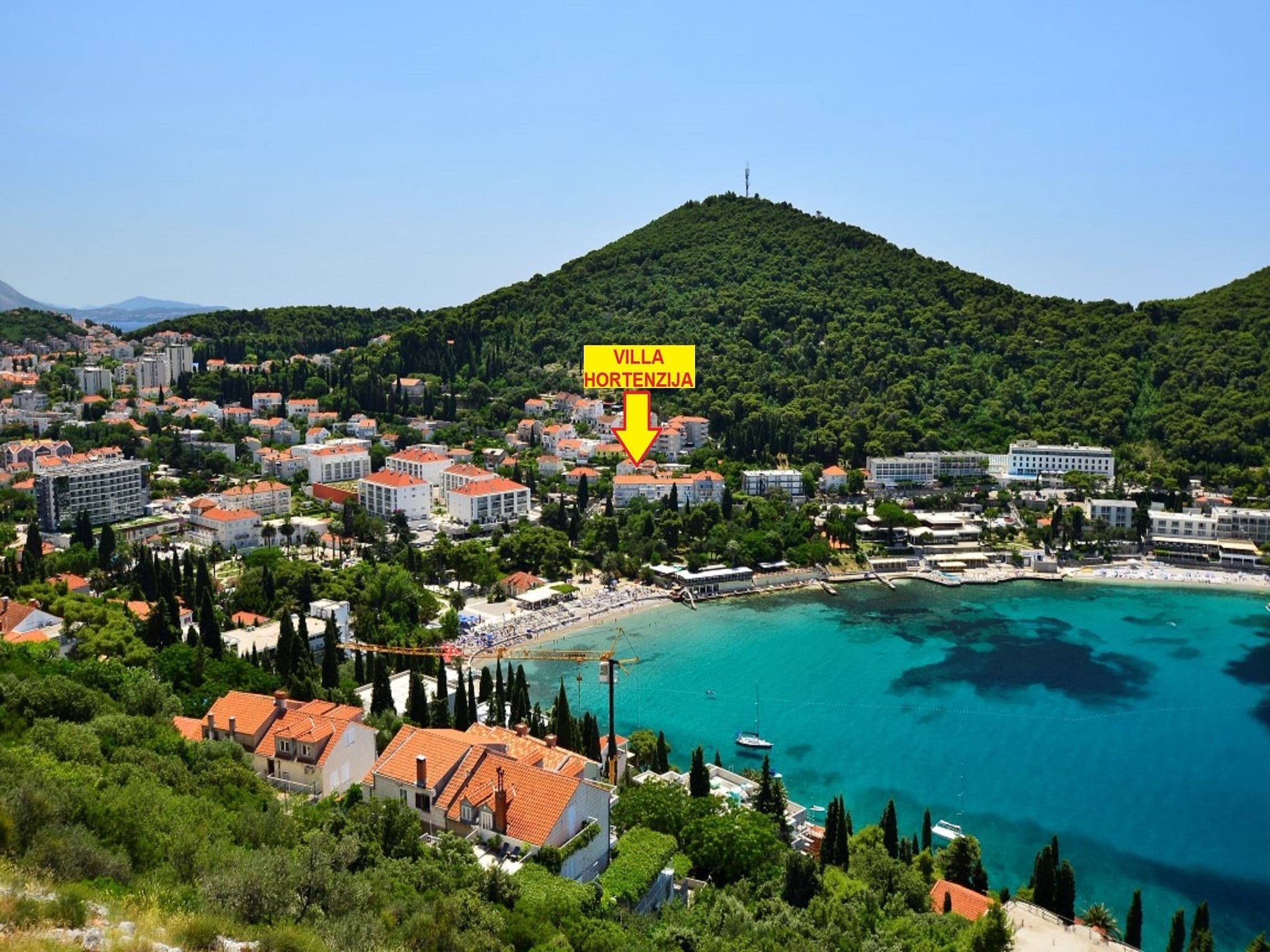 Apartmá Villa Hortenzia -  One-Bedroom Apartment with Terr