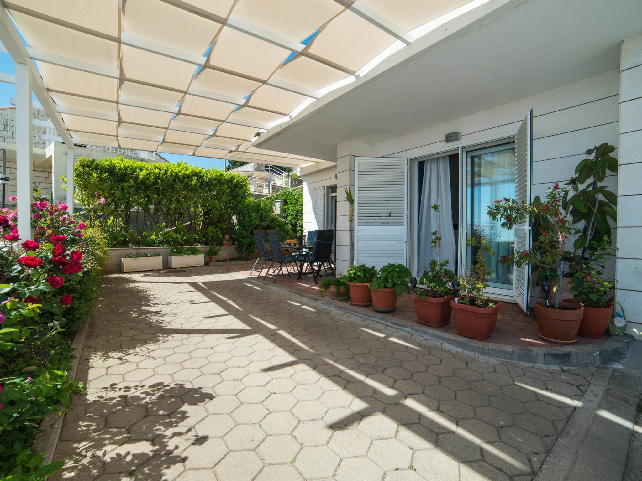 Apartmá Apartment Faros - Two-Bedroom Apartment with Terra