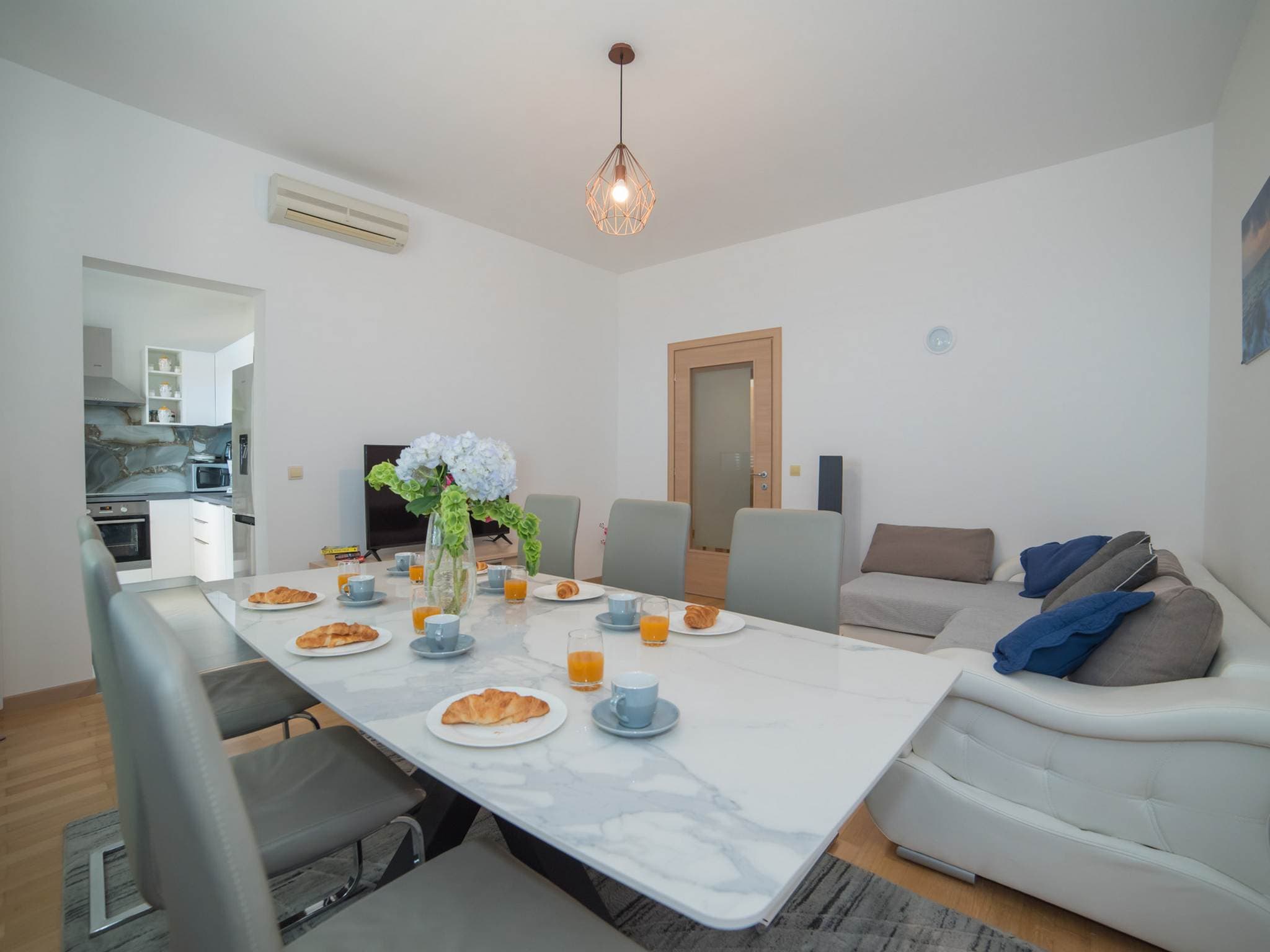 Apartmá Apartment Faros - Two-Bedroom Apartment with Terra