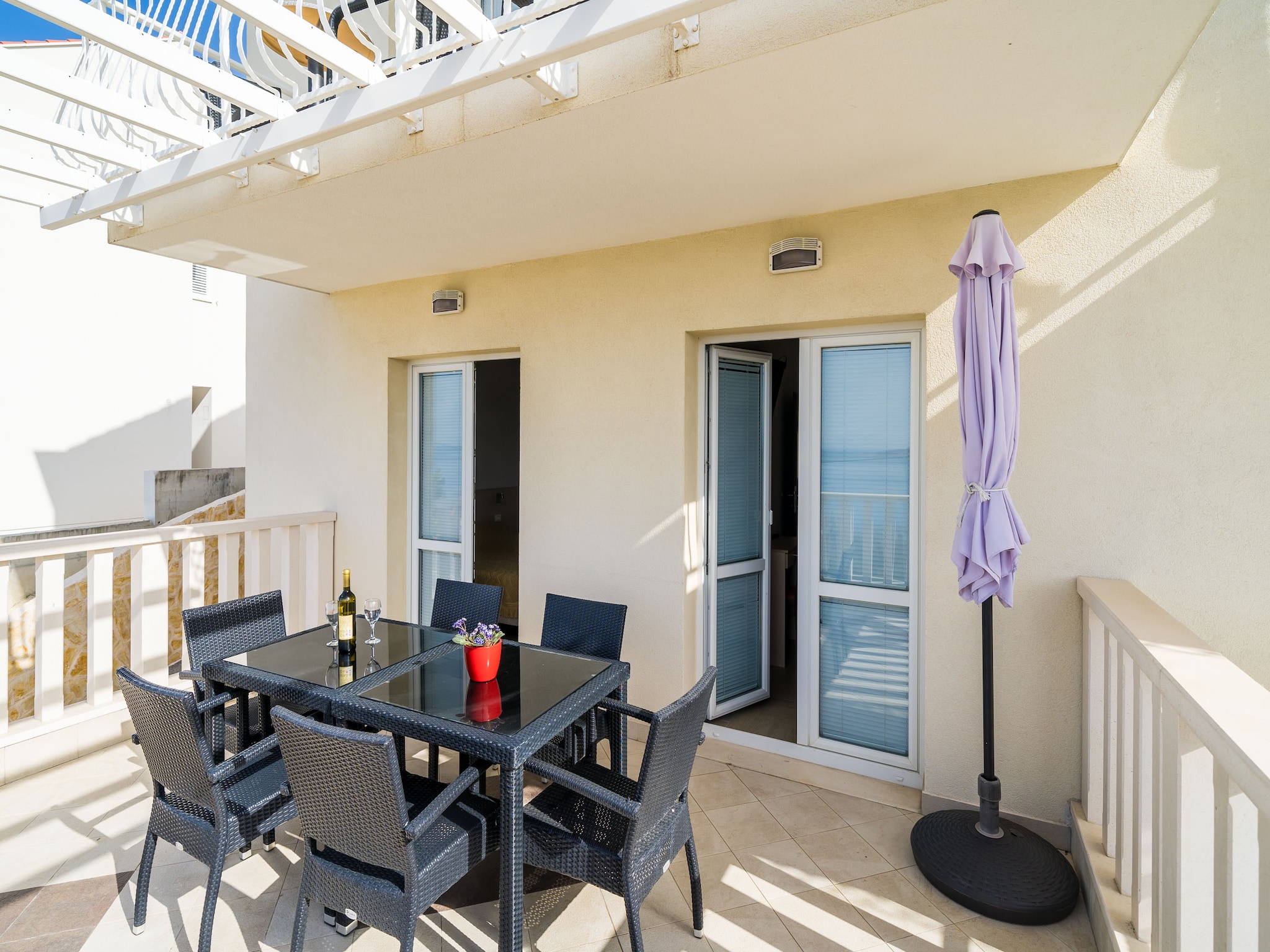 Leilighet Villa Samba - Two-Bedroom Apartment with Terrace a