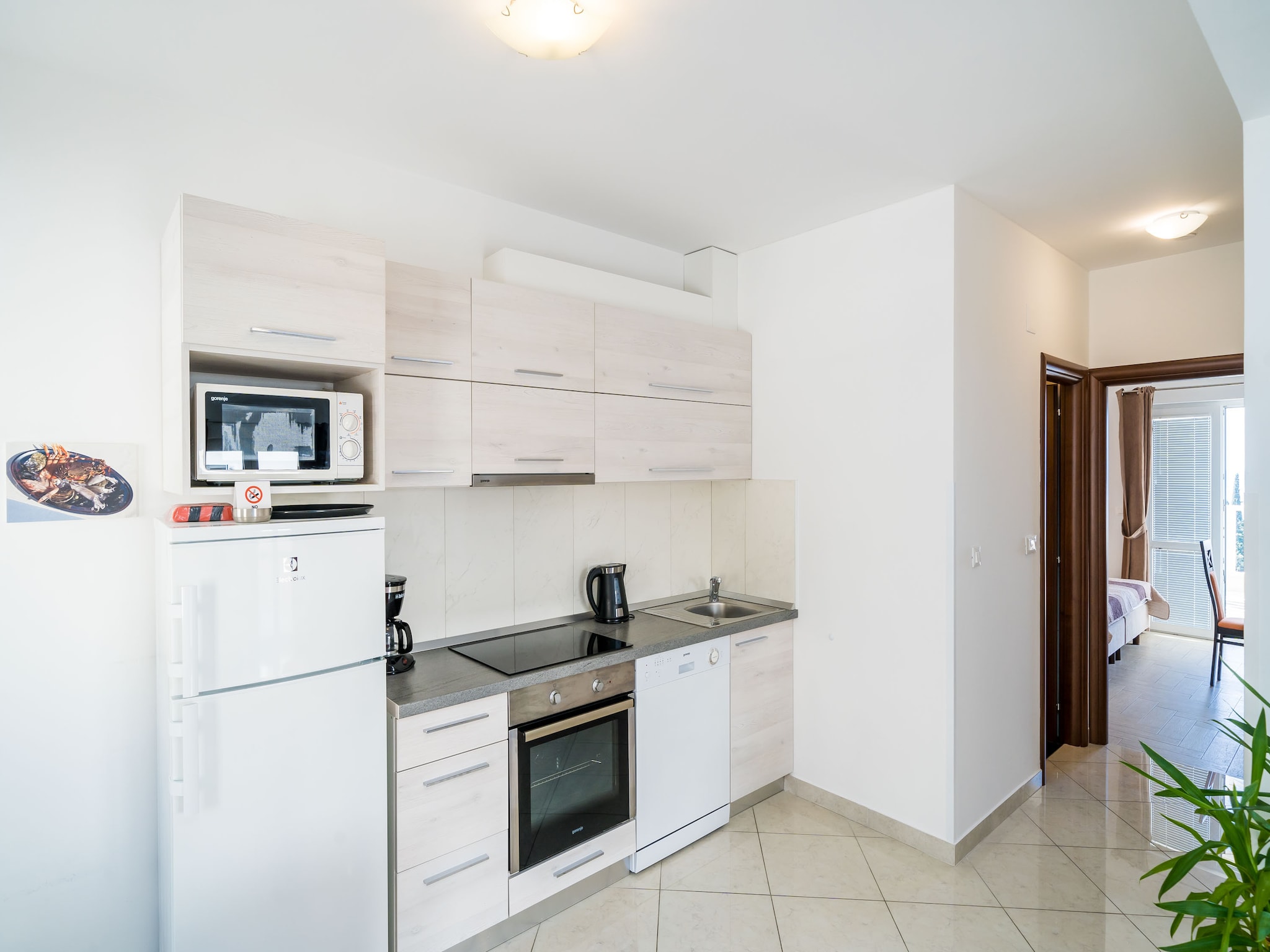 Leilighet Villa Samba - Two-Bedroom Apartment with Terrace a