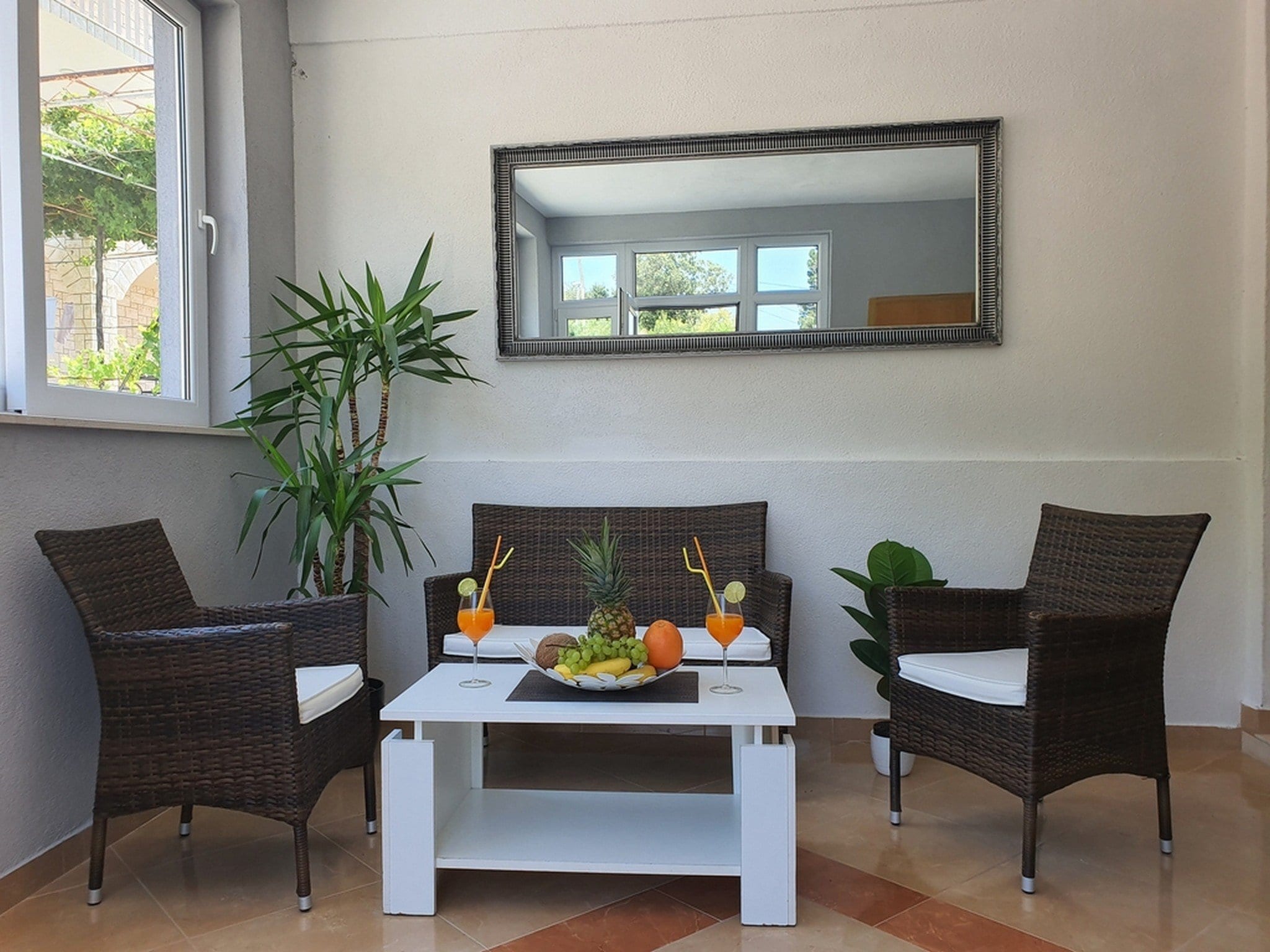 Apartmá Apartments A&M - Studio with Balcony and Sea V