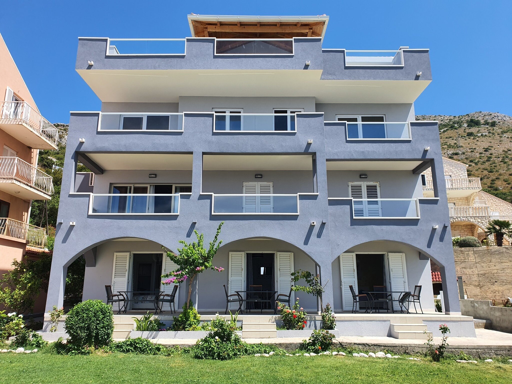 Apartmá Apartments A&M - Studio with Balcony and Sea V