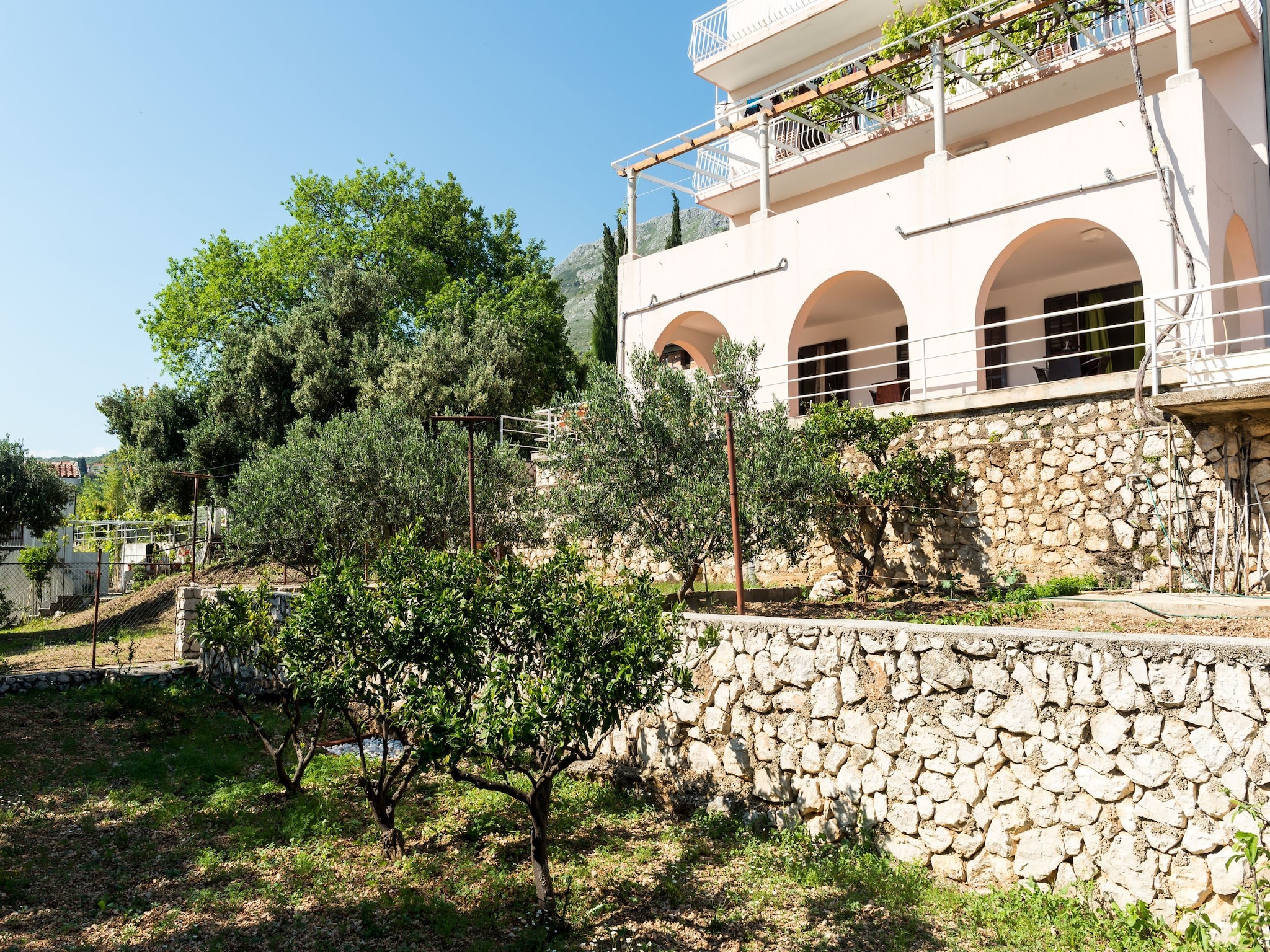 Apartmá Villa Barbara - Studio with Terrace and Sea View