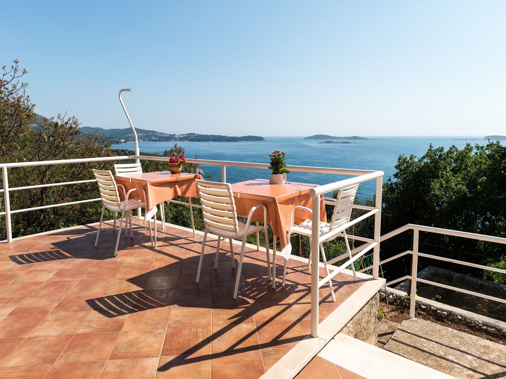 Apartmá Villa Barbara - Studio with Terrace and Sea View (