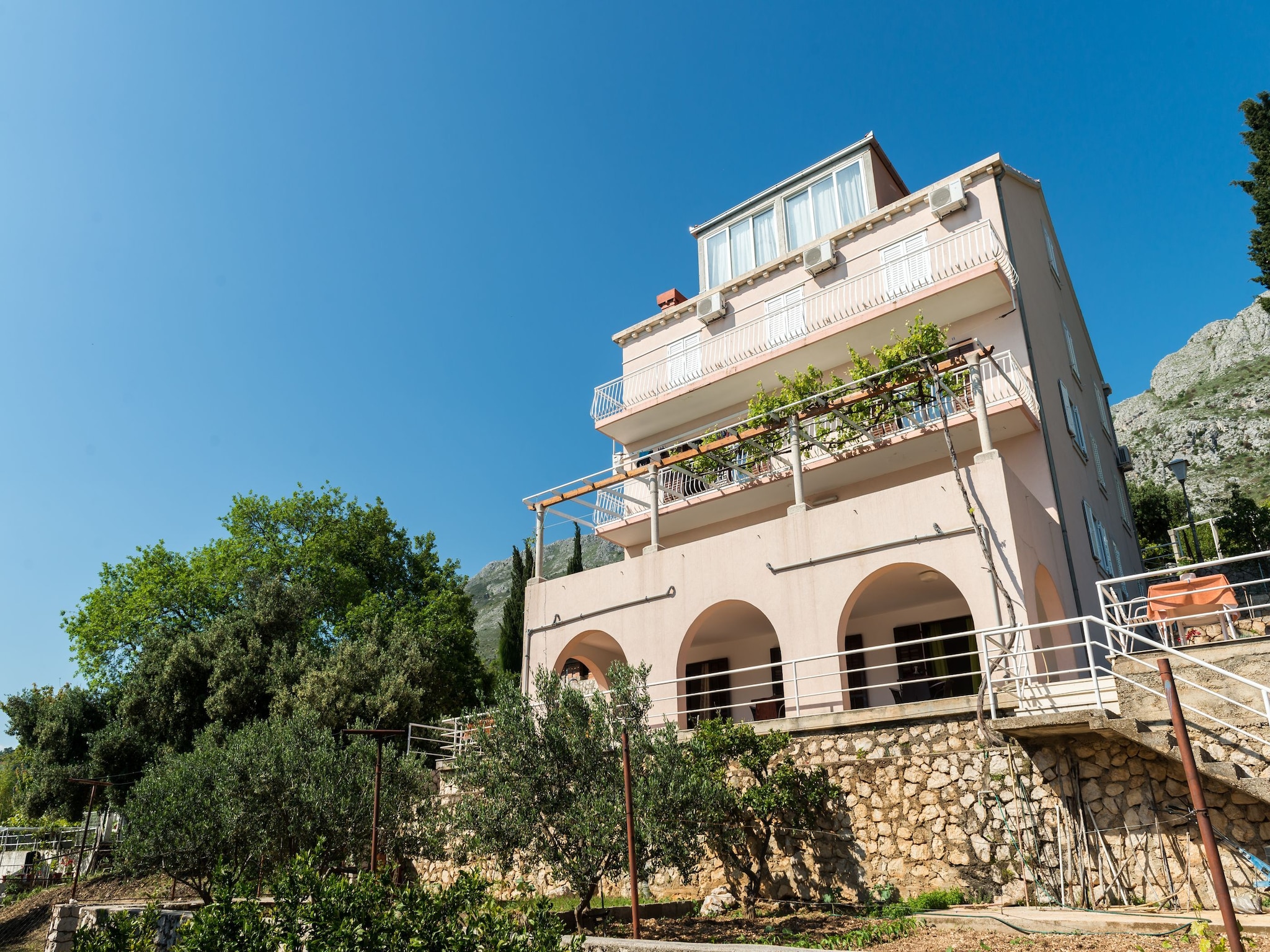 Apartmá Villa Barbara - Comfort Studio with Terrace and Se