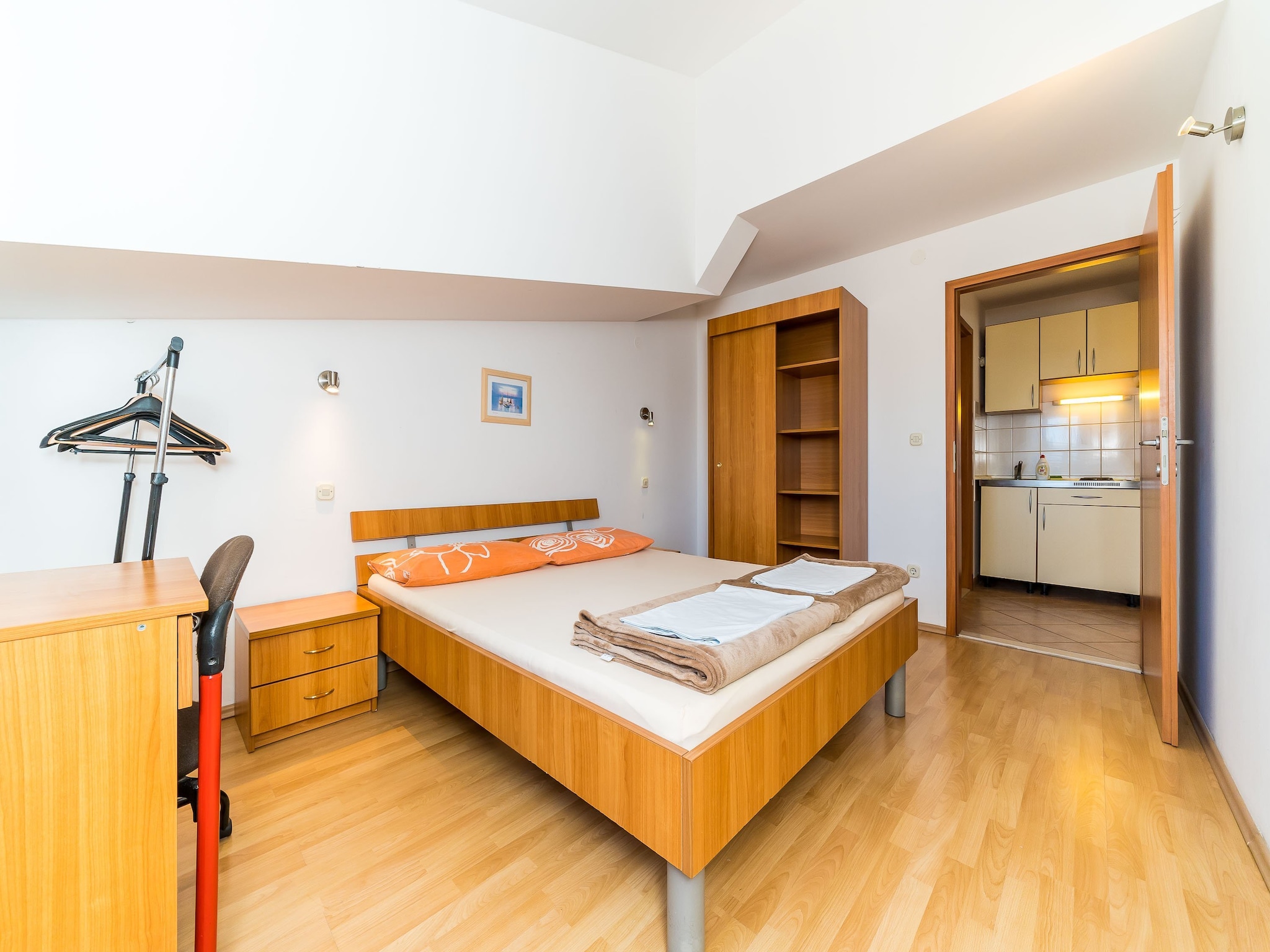 Apartmá Apartments Princ Hrvoje- One-Bedroom Apartment wit