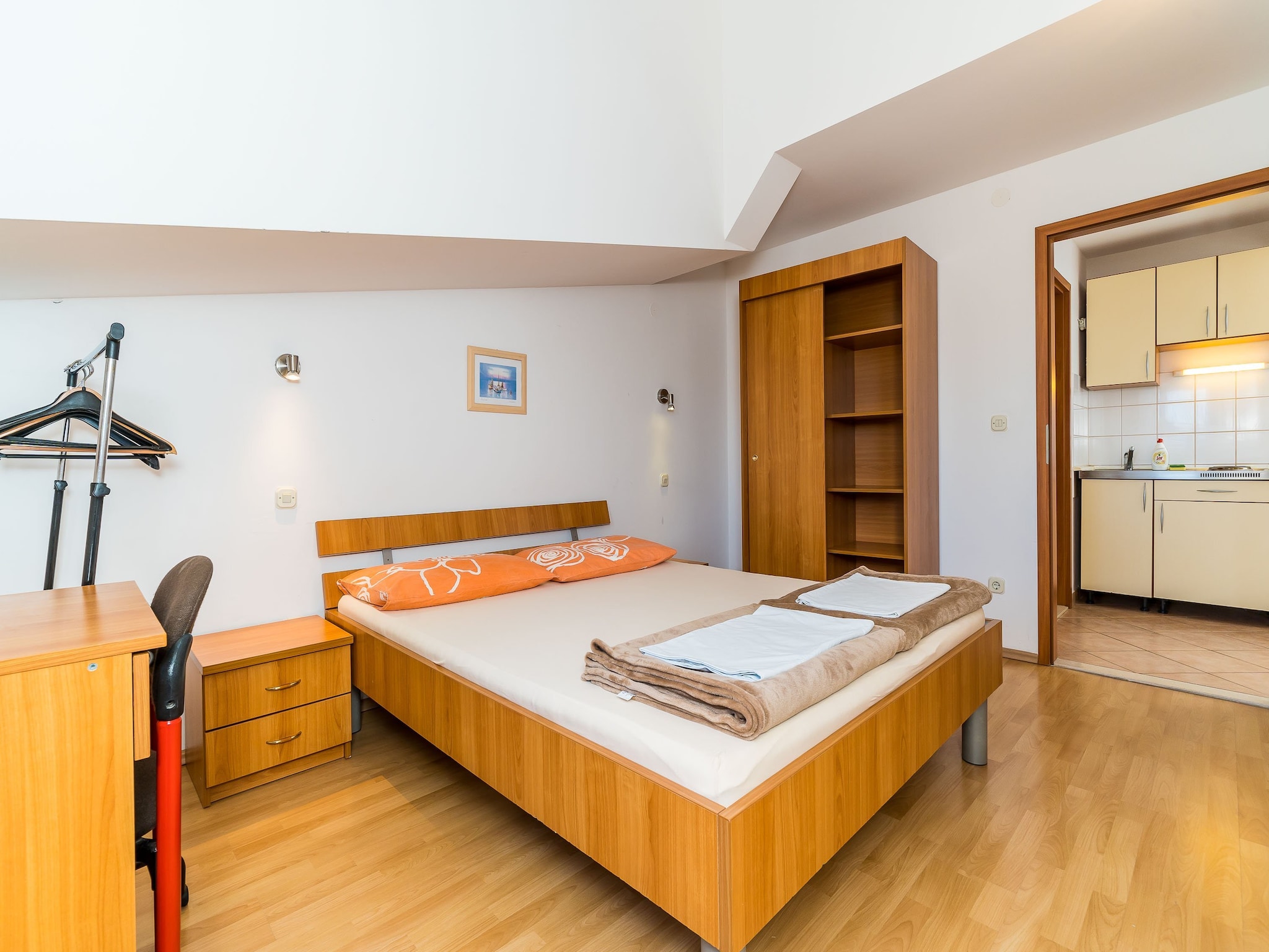 Apartmá Apartments Princ Hrvoje- One-Bedroom Apartment wit