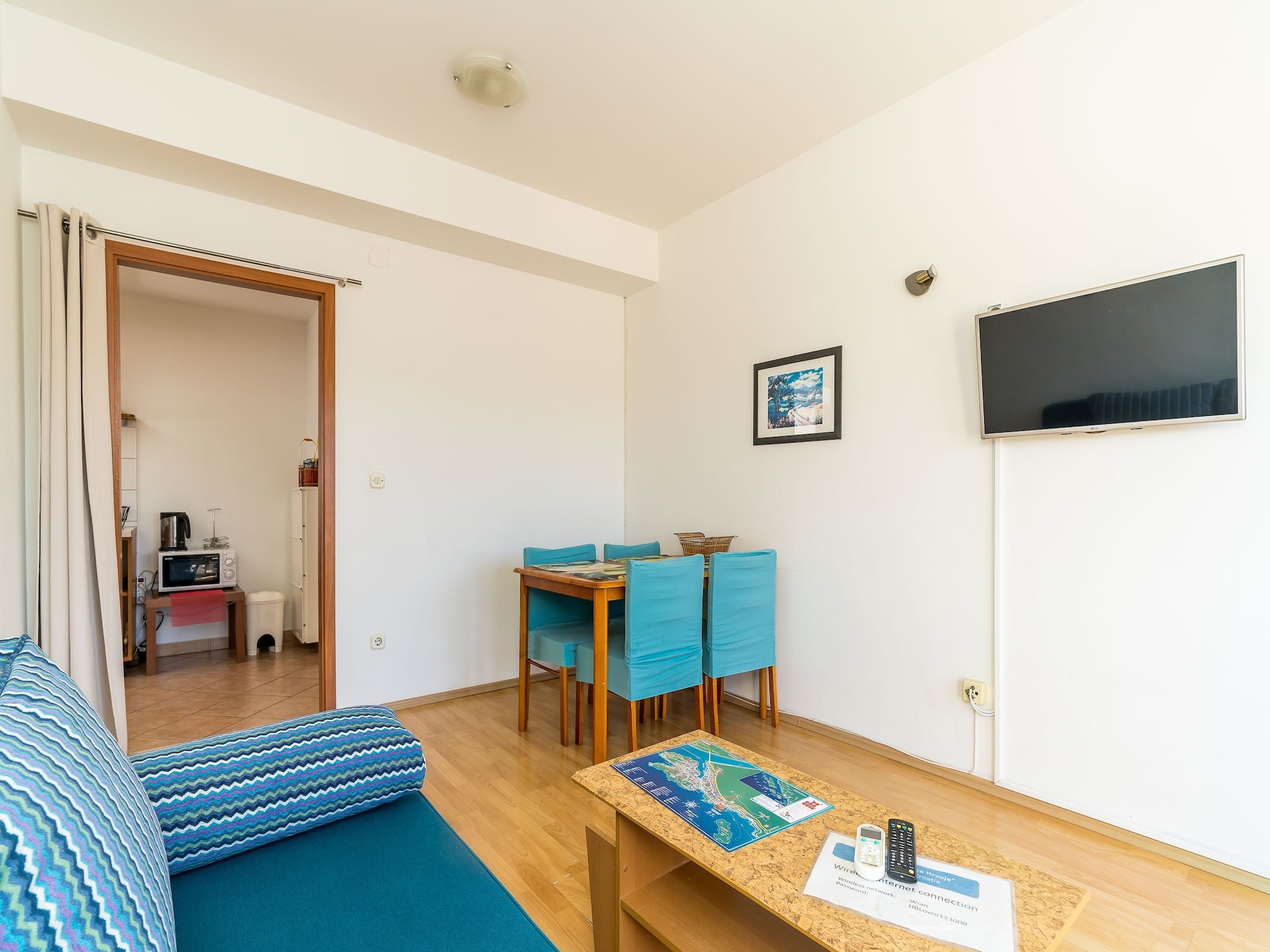 Apartmá Apartments Princ Hrvoje- One-Bedroom Apartment wit