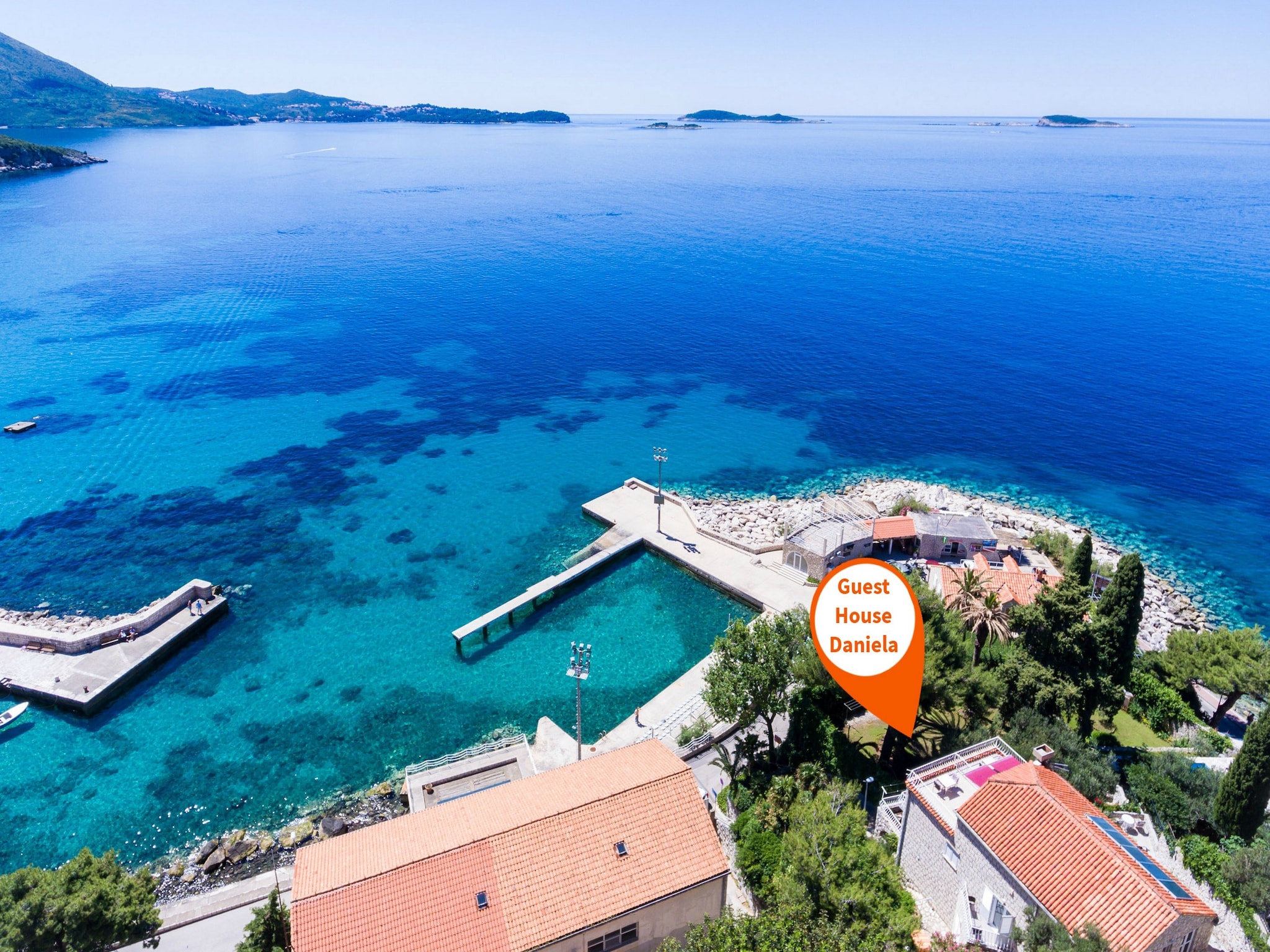 Appartement Guest House Daniela - Comfort Double Room with Sea