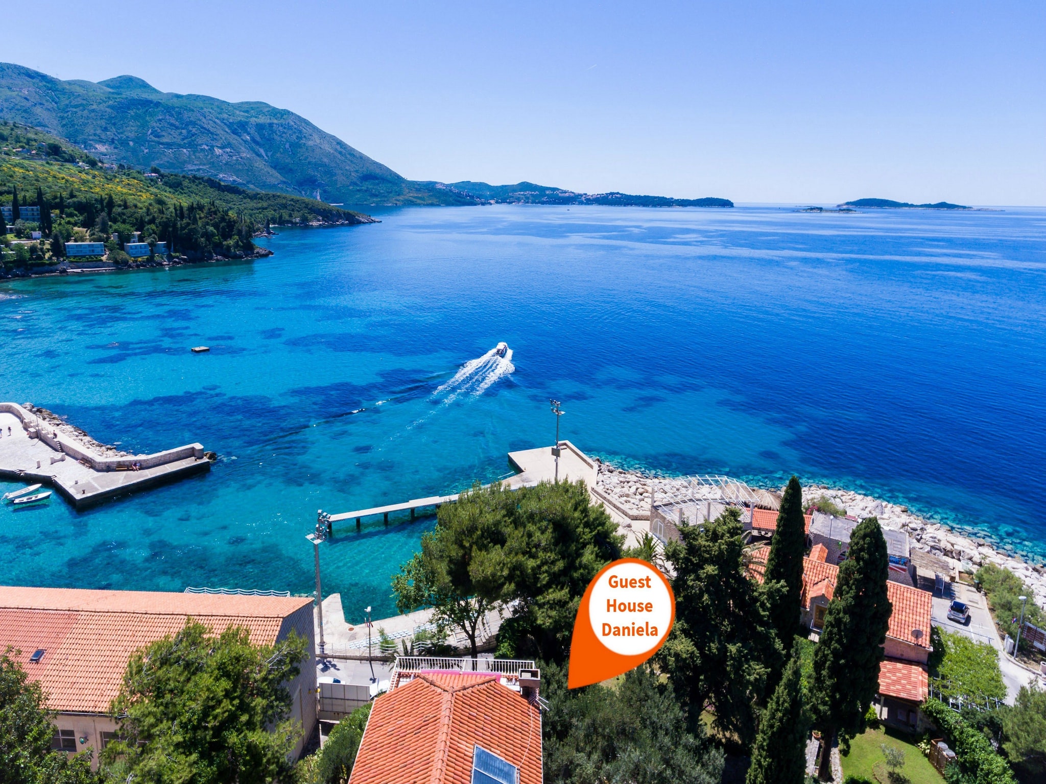 Appartement Guest House Daniela - Comfort Double Room with Sea