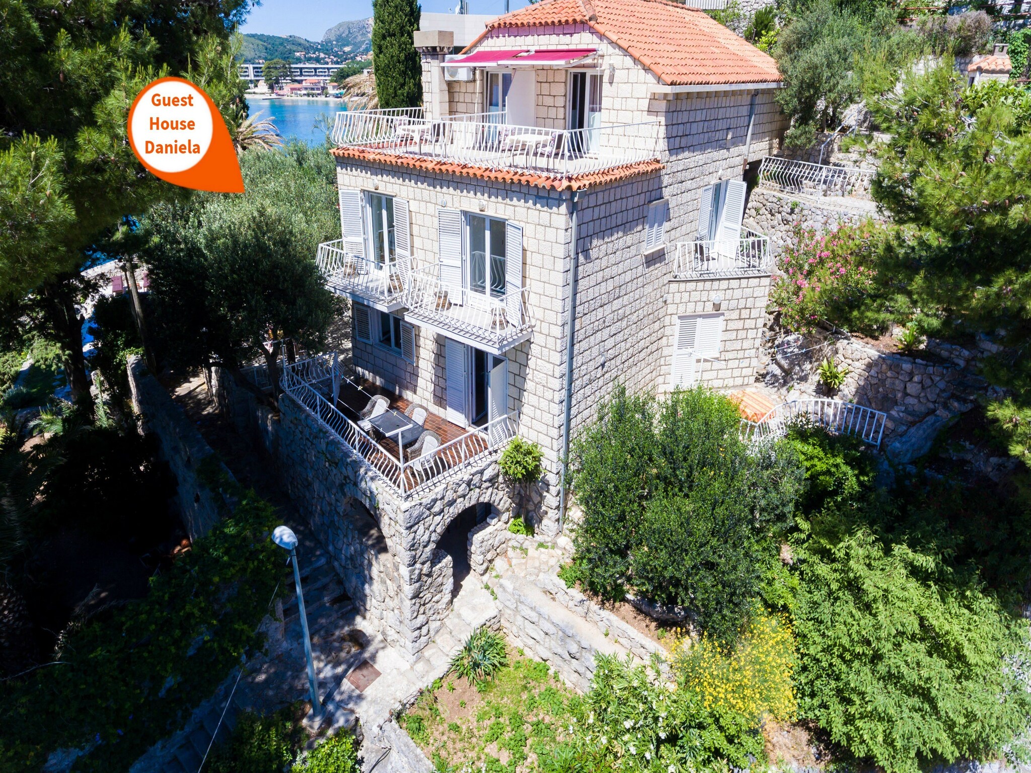 Appartement Guest House Daniela - Comfort Double Room with Sea