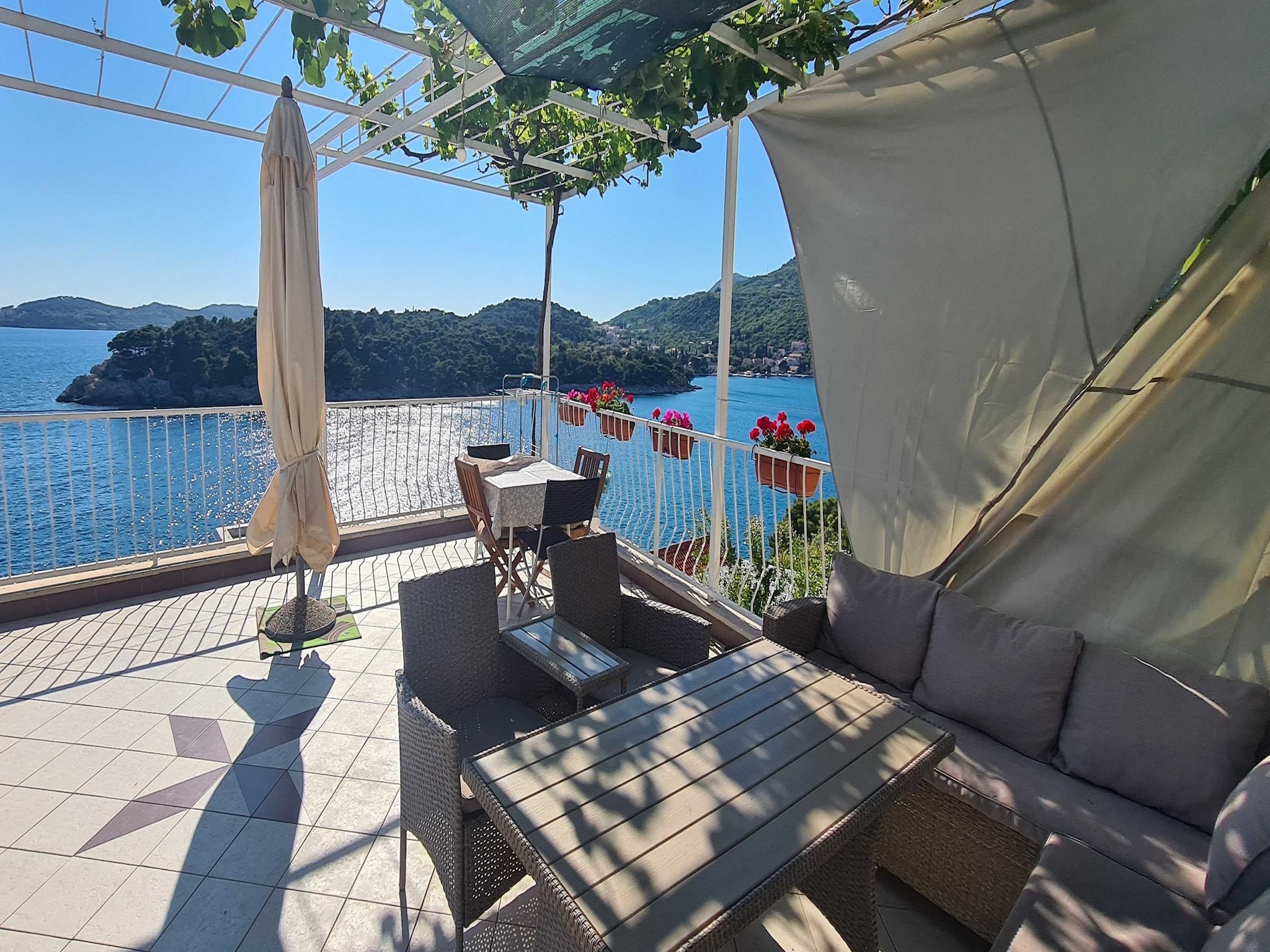 Apartmá Apartments Matea - Studio with Sea View (2 Adults)