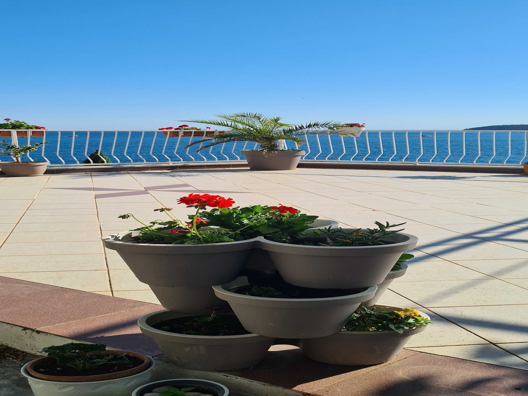 Apartmá Apartments Matea - Studio with Sea View (2 Adults)