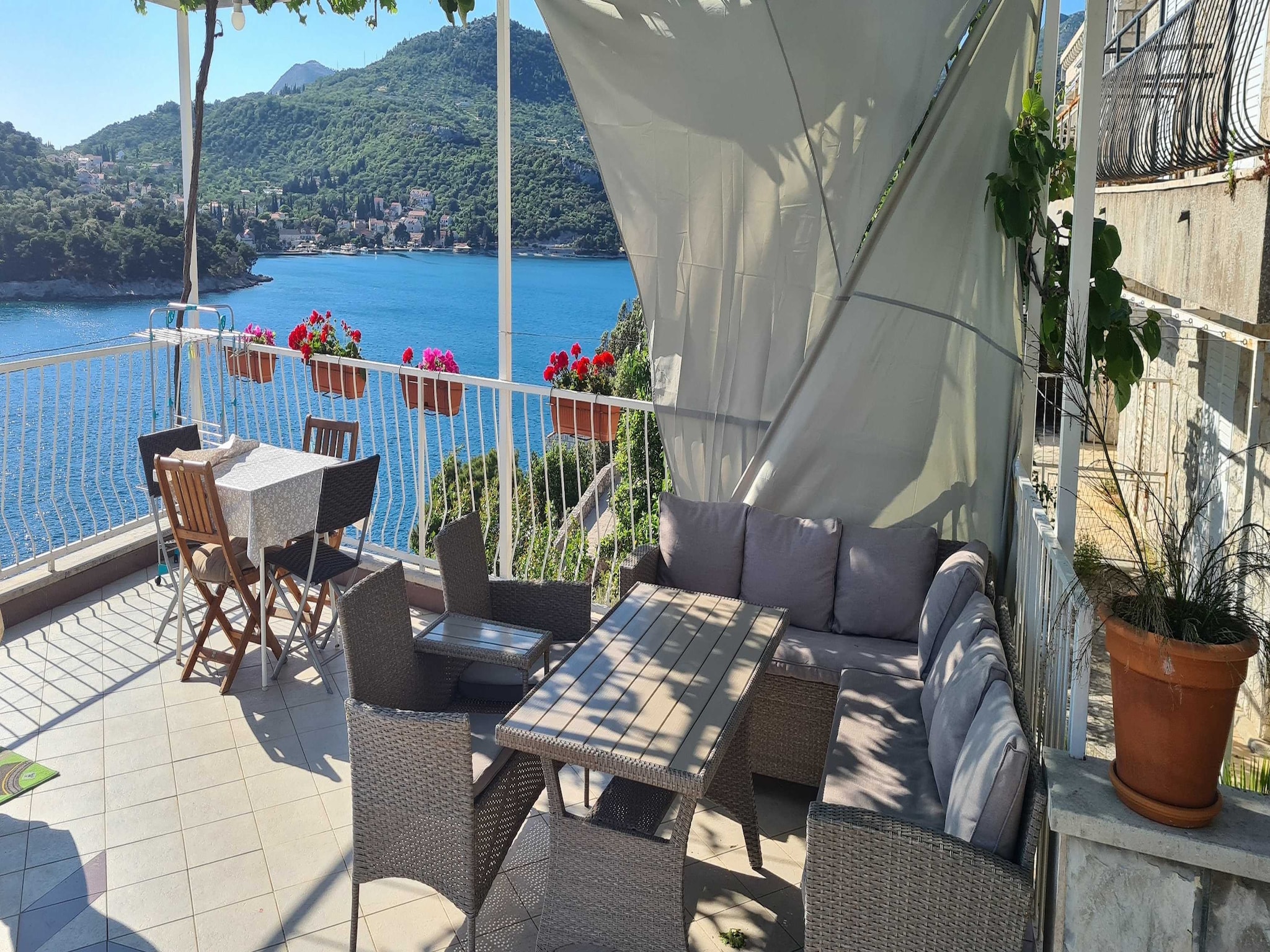 Apartmá Apartments Matea - Studio with Sea View (2 Adults)
