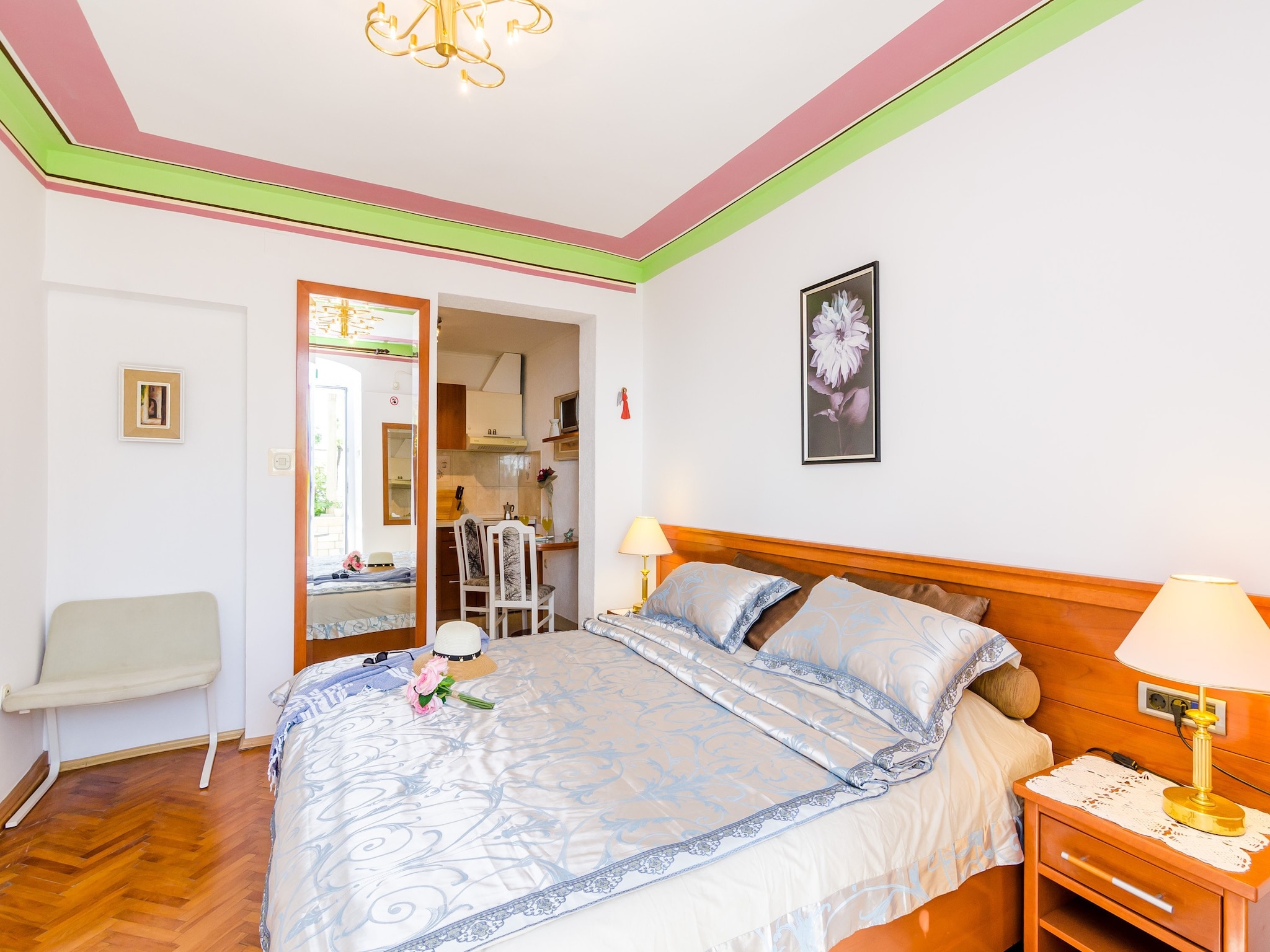 Ferienwohnung Apartments Nicol - Studio with Terrace