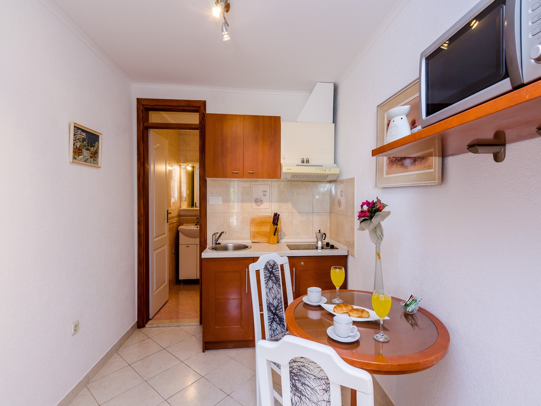 Ferienwohnung Apartments Nicol - Studio with Terrace