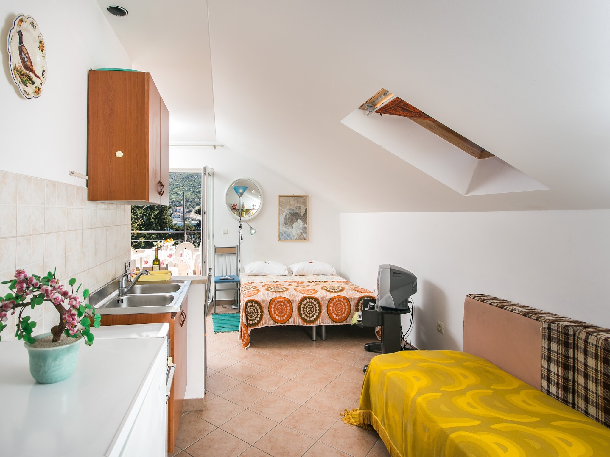 Apartmá Apartments Tramonto - Studio Apartment with Balcon