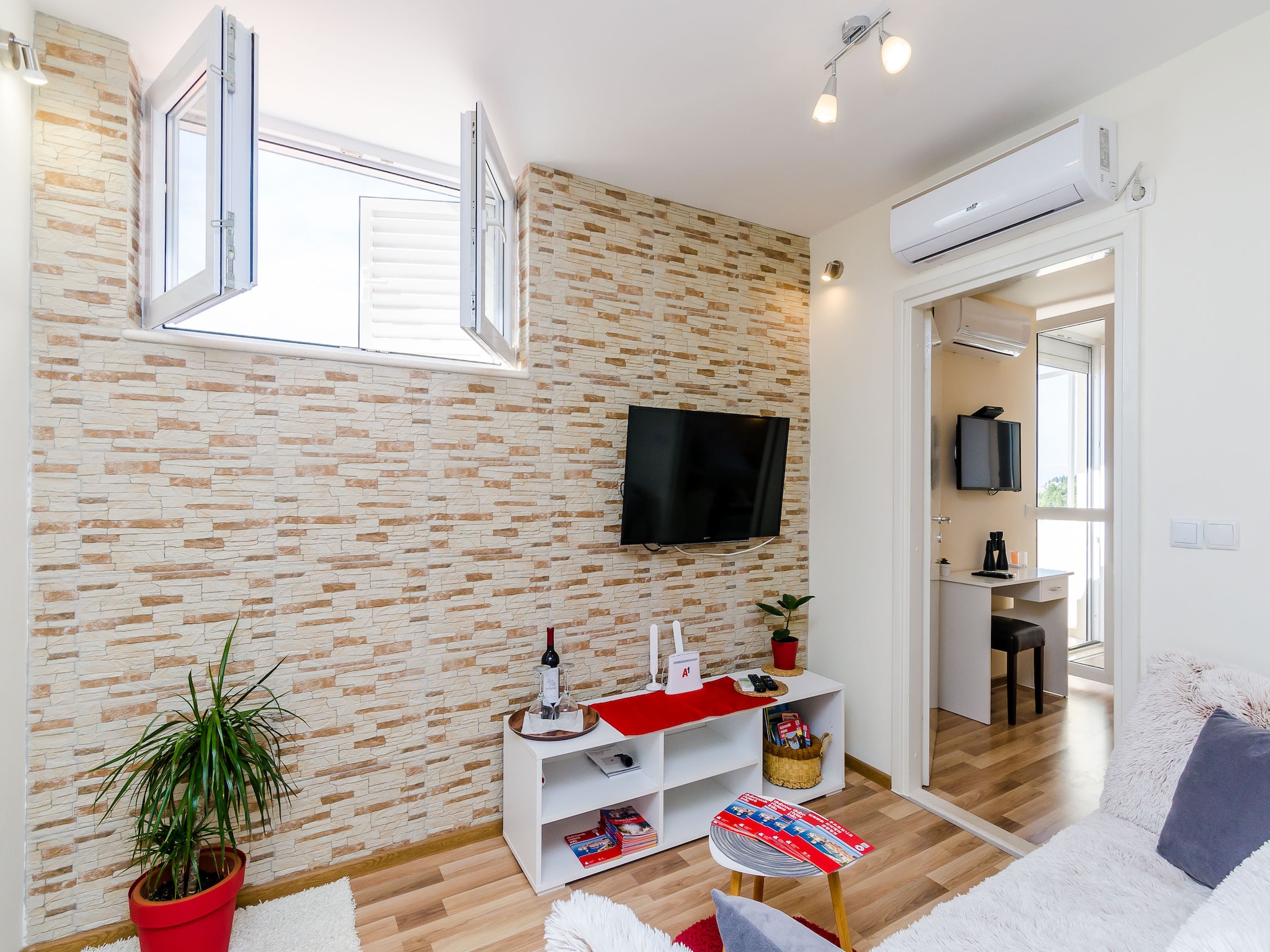 Apartmá Apartment Vedrana- One-Bedroom Apartment with Balc