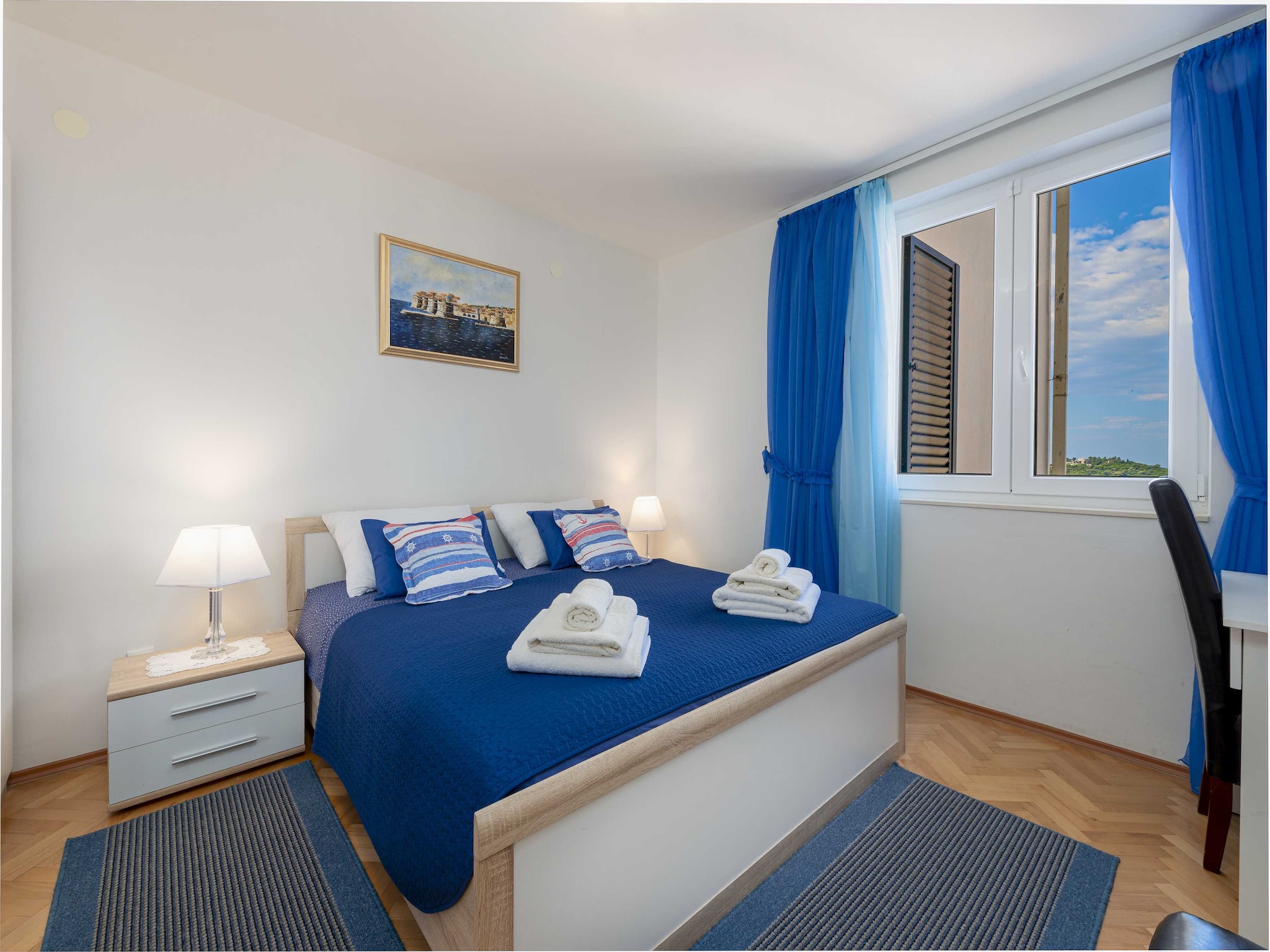 Apartmá Blue Harmony Sea View Apartment - Two Bedroom Apar