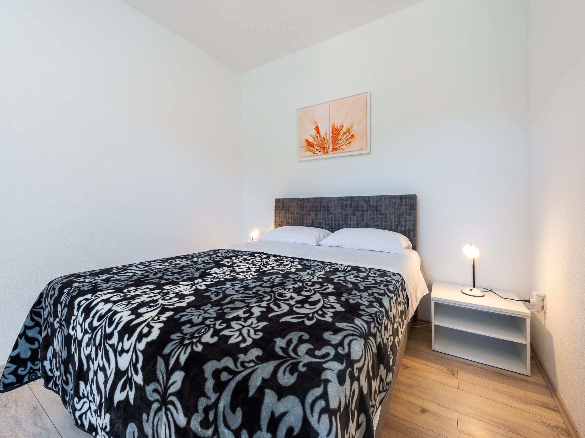 Apartmá Apartments Lucija - One Bedroom Apartment with Ter
