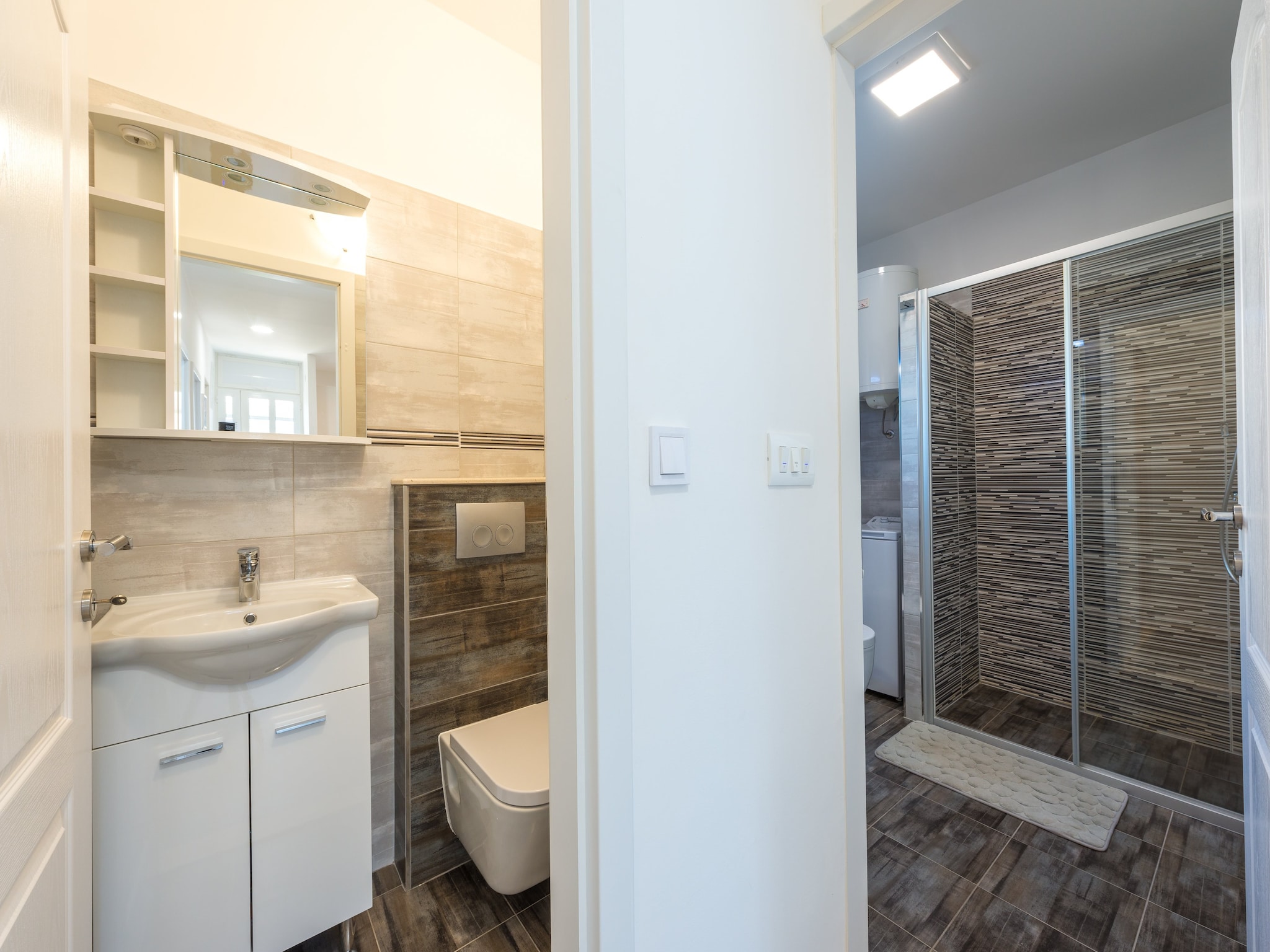 Apartmá Apartments Lucija - Two Bedroom Apartment with Bal