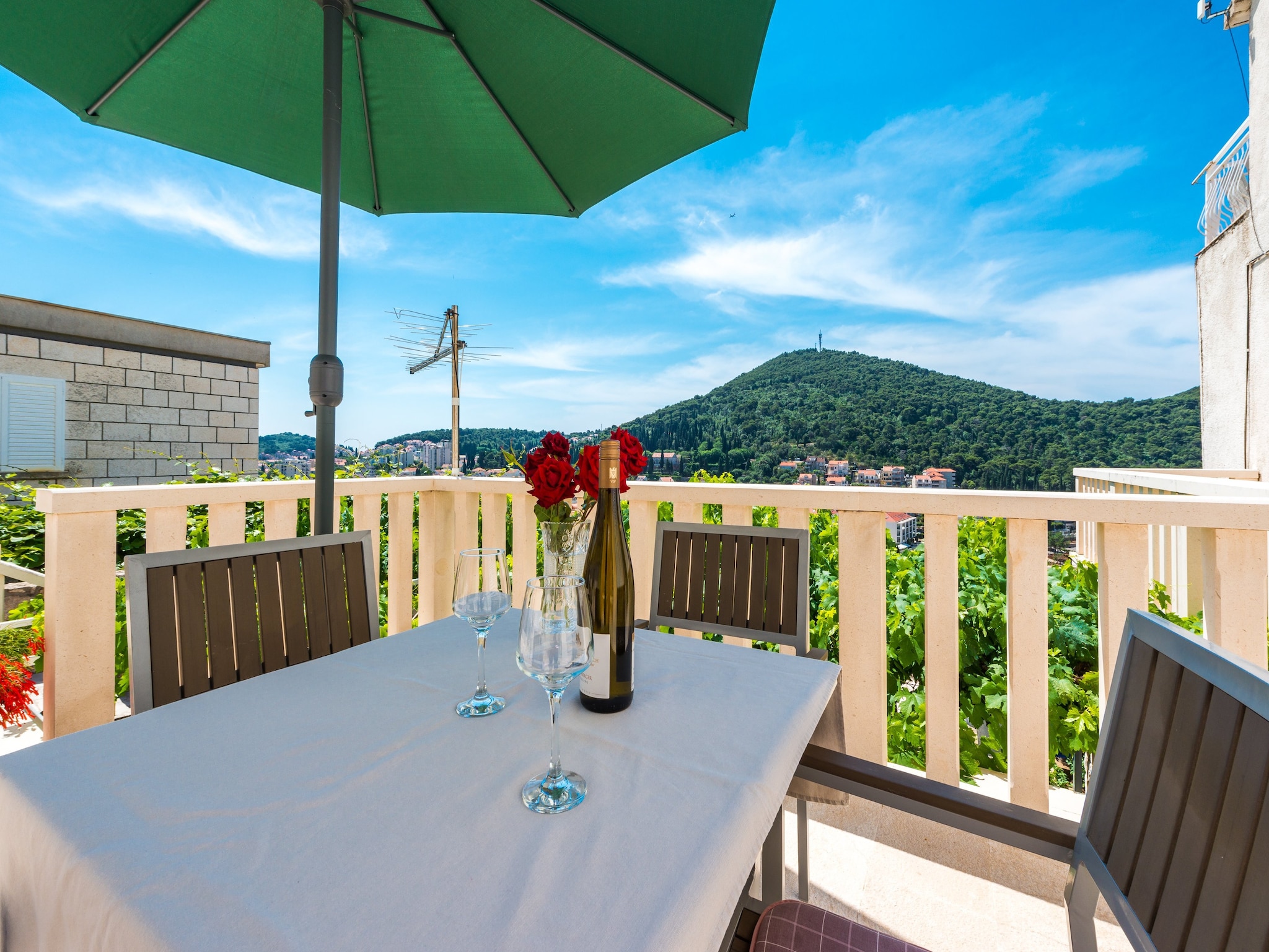 Apartmá Apartments Lucija - Two Bedroom Apartment with Bal