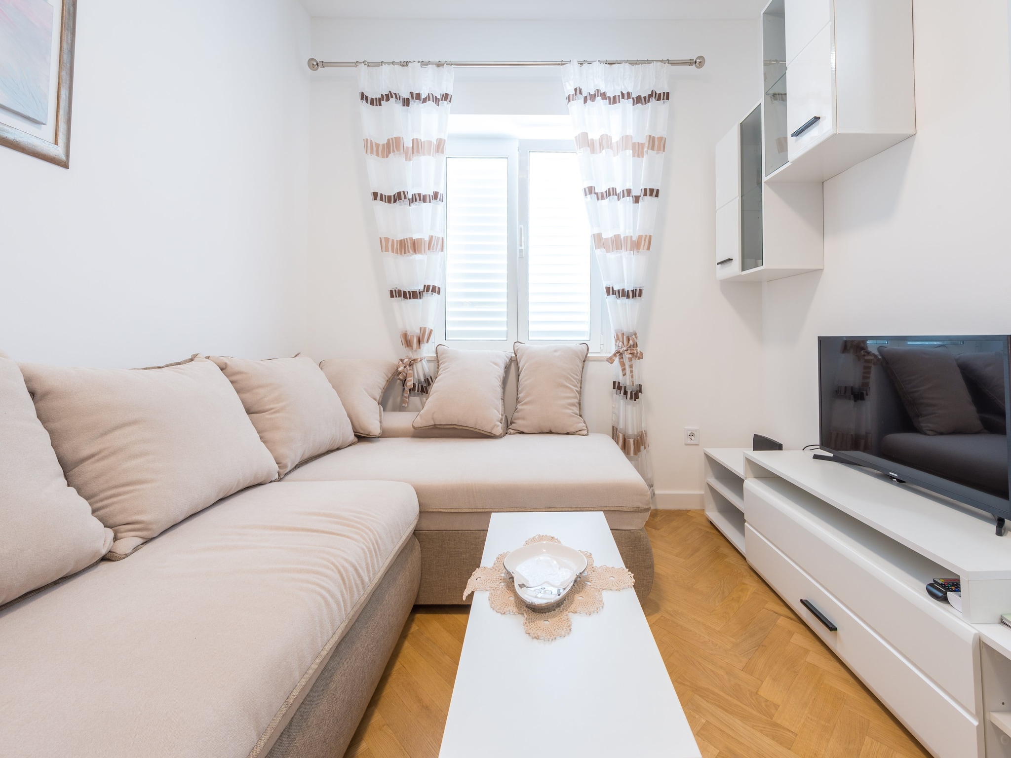 Apartmá Apartments Lucija - Two Bedroom Apartment with Bal