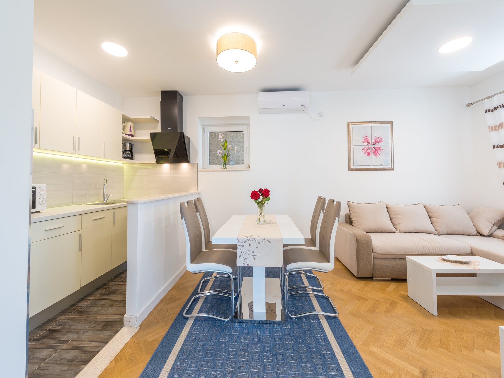 Apartmá Apartments Lucija - Two Bedroom Apartment with Bal