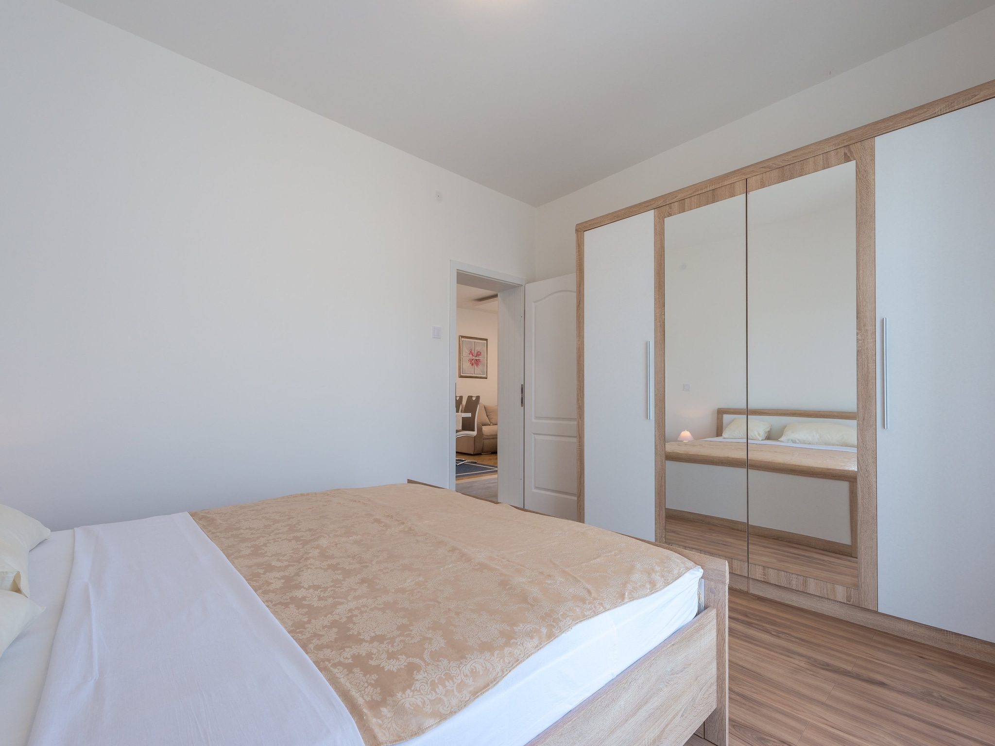 Apartmá Apartments Lucija - Two Bedroom Apartment with Bal