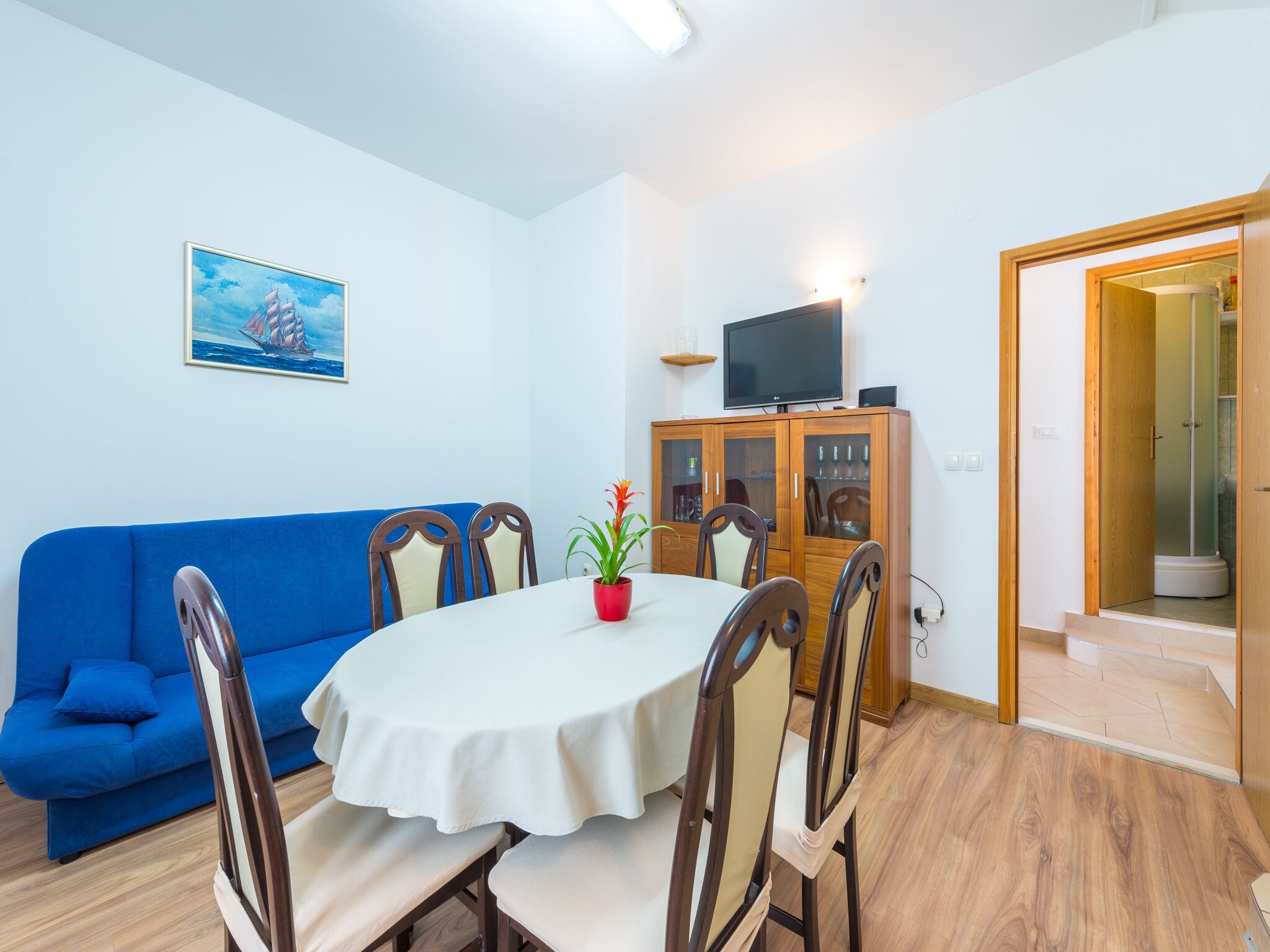 Apartmá Apartments Lucija - Three Bedroom Apartment with T