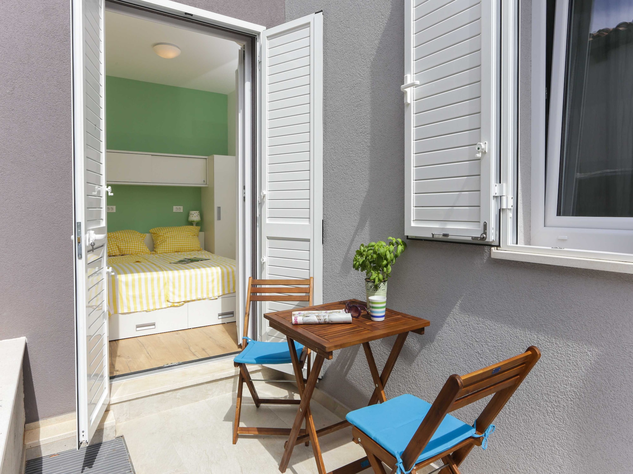 Apartmá Apartments Villa Karmen - One-Bedroom Apartment wi