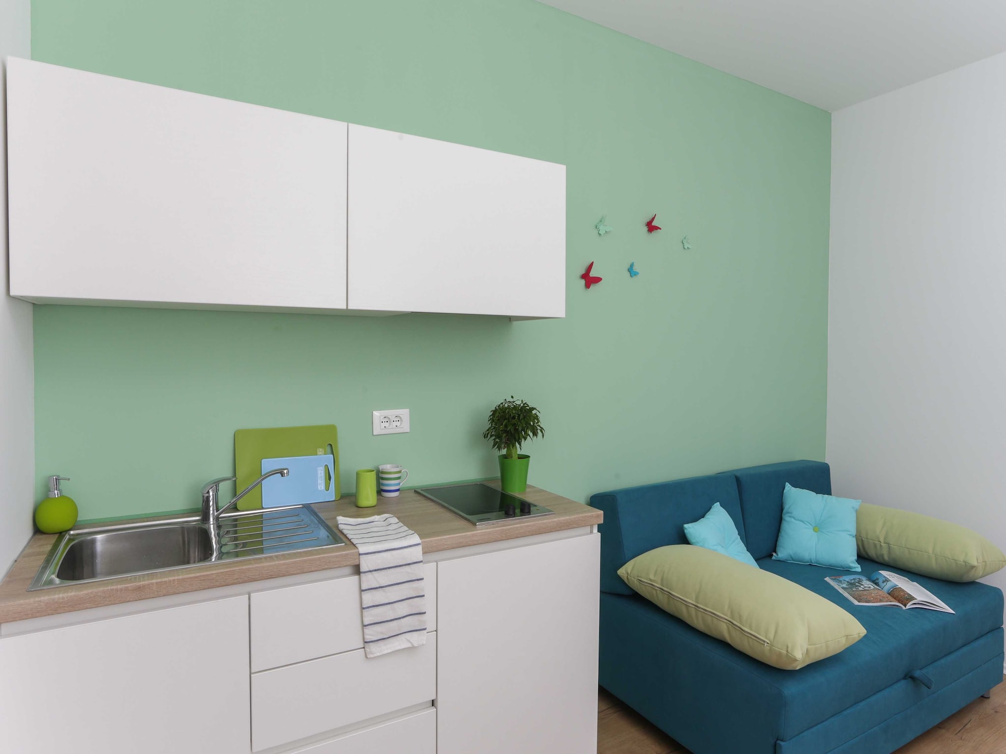 Apartmá Apartments Villa Karmen - One-Bedroom Apartment wi