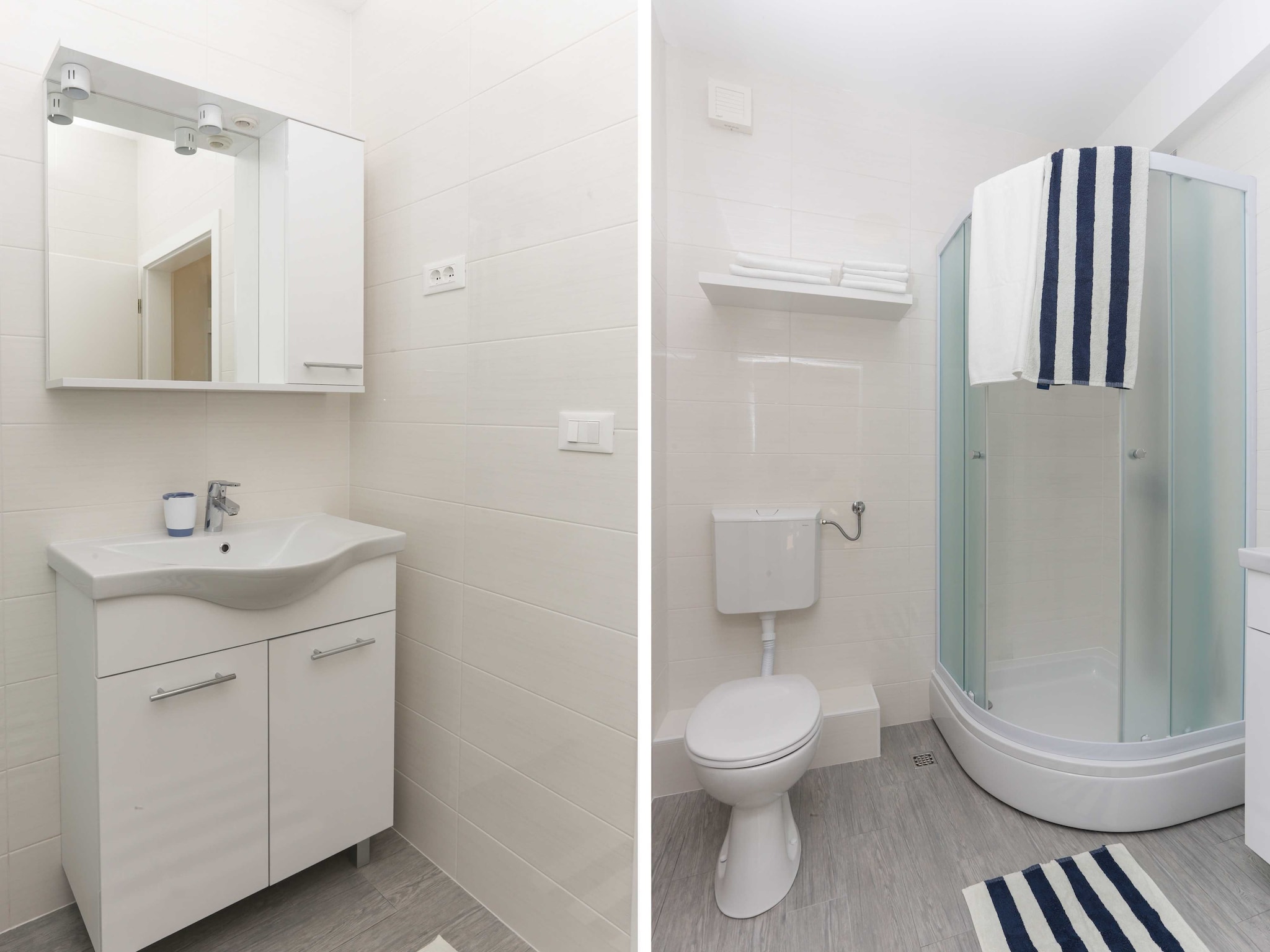 Apartmá Apartments Villa Karmen - One-Bedroom Apartment wi